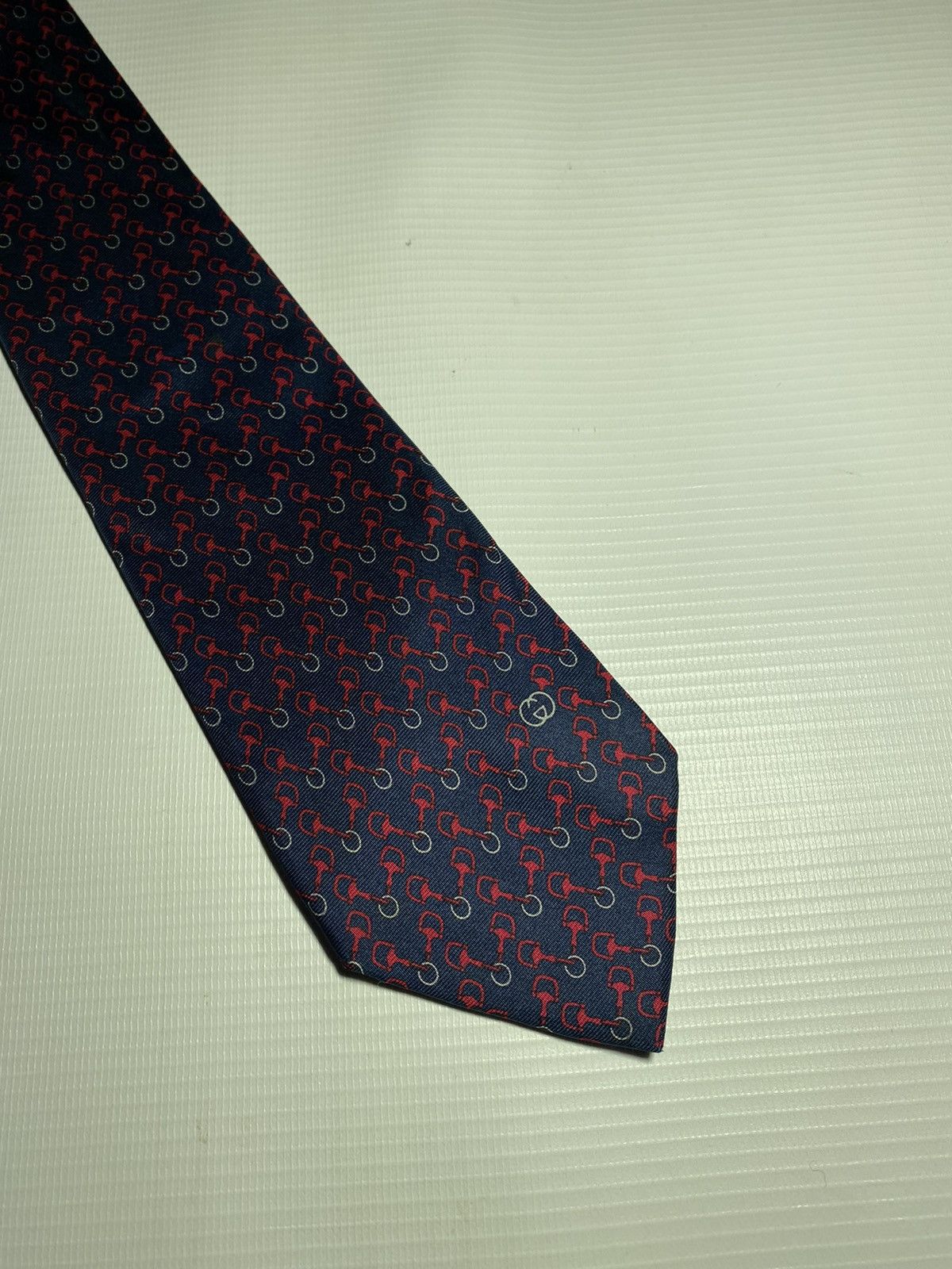 Gucci Gucci vintage tie Rare silk made in italy Size ONE SIZE - 5 Thumbnail