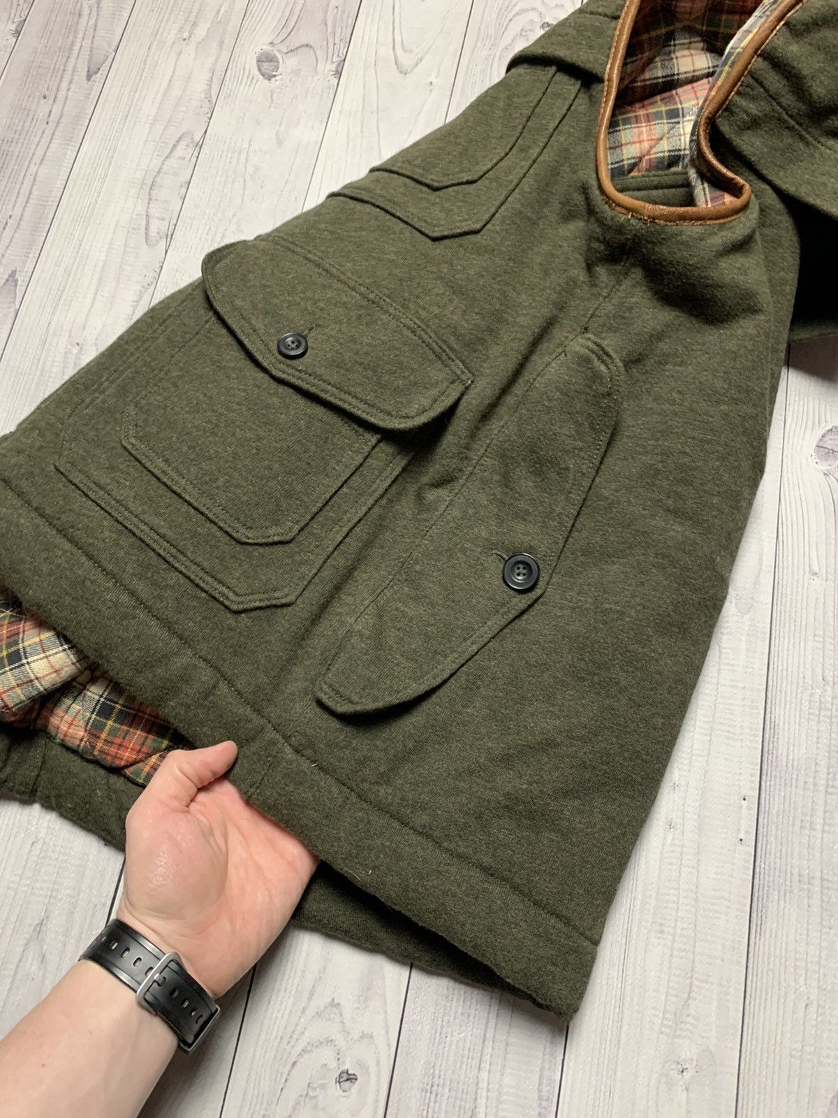 Polo Ralph Lauren × Vintage Vintage Polo Ralph Lauren vest warm rare pocket size M Size US M / EU 48-50 / 2 - 7 Thumbnail