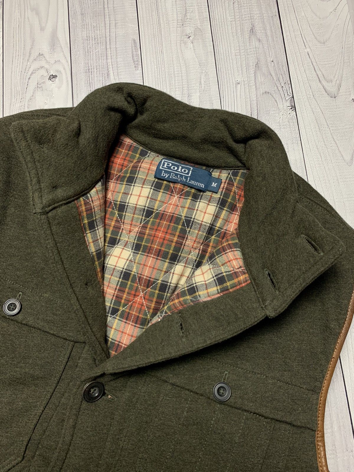 Polo Ralph Lauren × Vintage Vintage Polo Ralph Lauren vest warm rare pocket size M Size US M / EU 48-50 / 2 - 2 Thumbnail