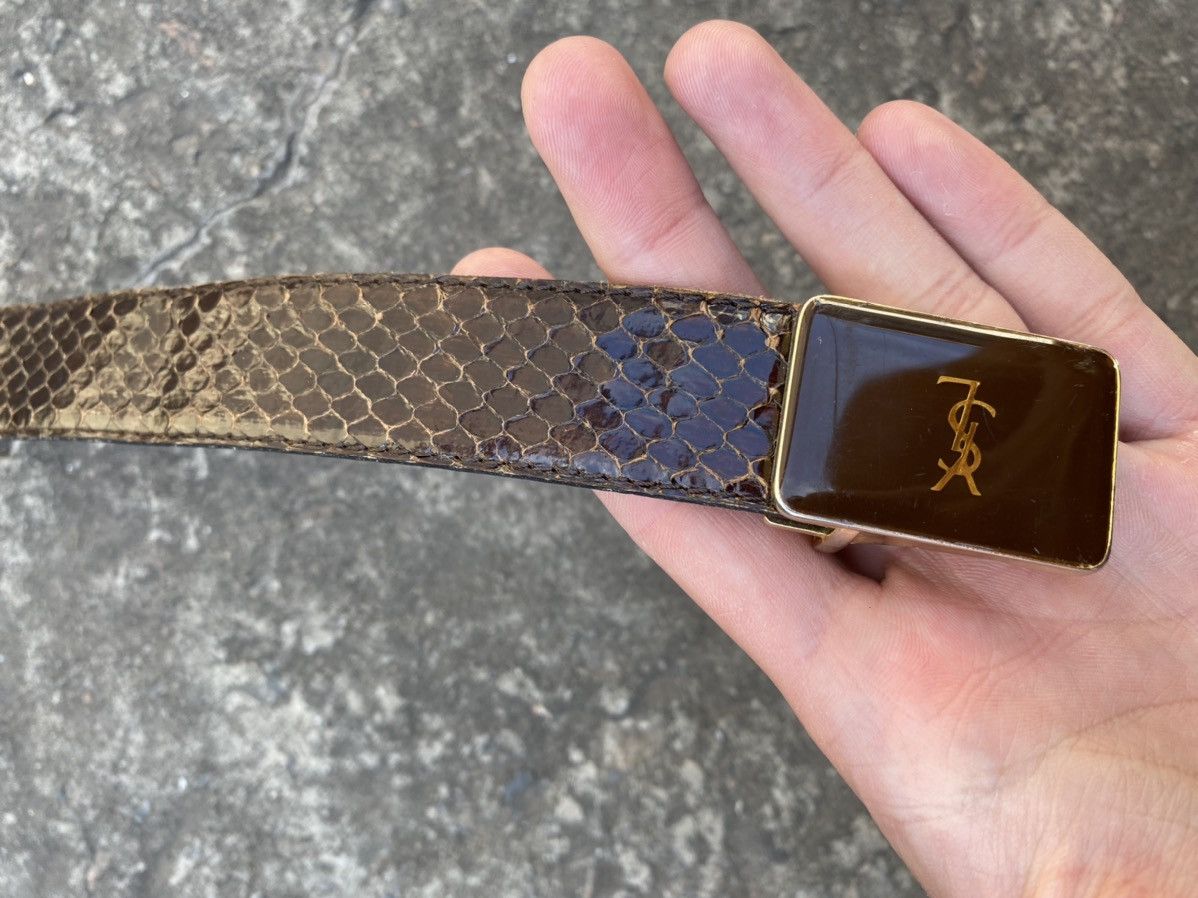 Vintage × Yves Saint Laurent Yves Saint Laurent vintage Belt authentic Size ONE SIZE - 5 Thumbnail