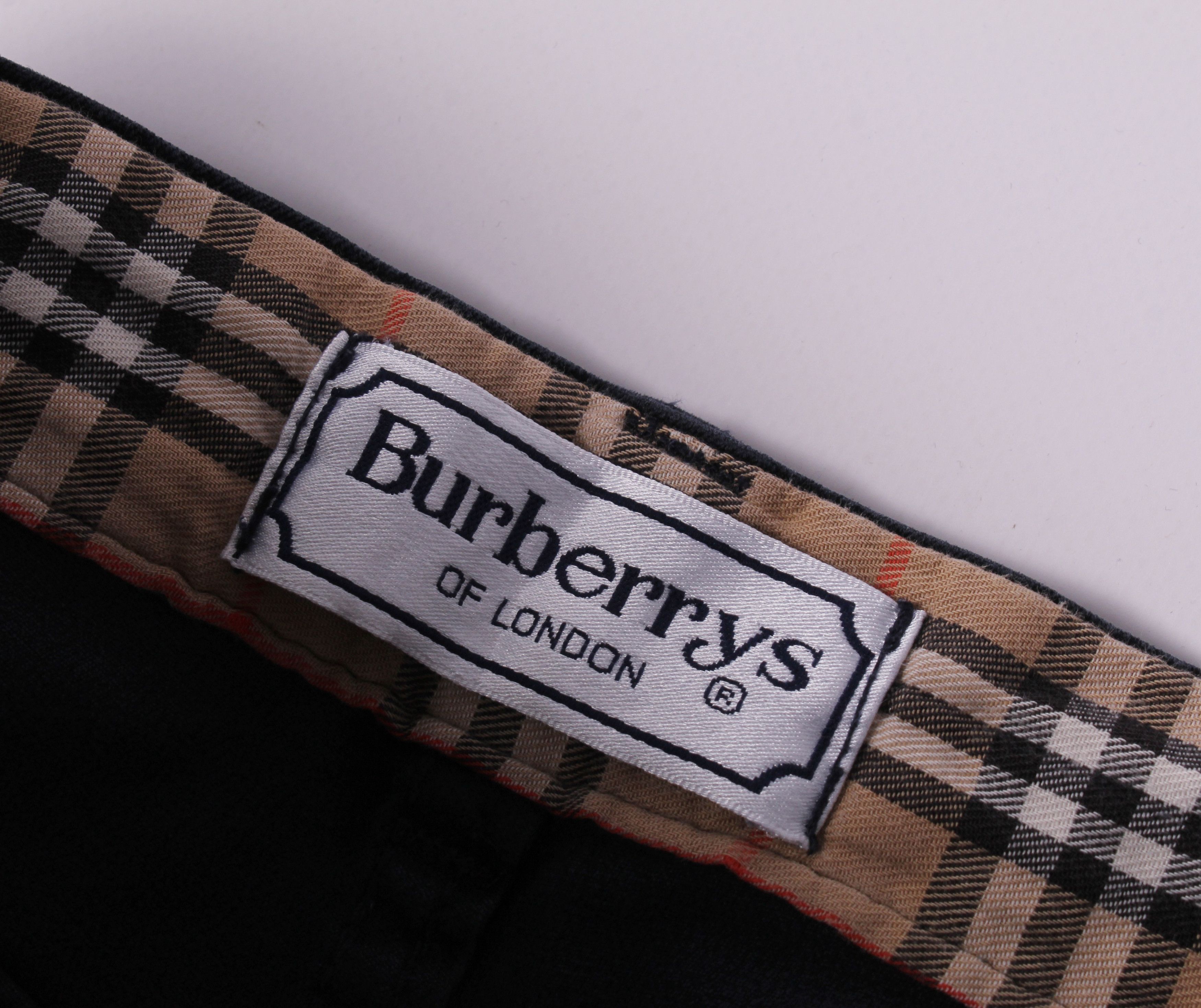 Burberry Vintage Burberry's Navy Jeans Pants Size 28" / US 6 / IT 42 - 4 Thumbnail