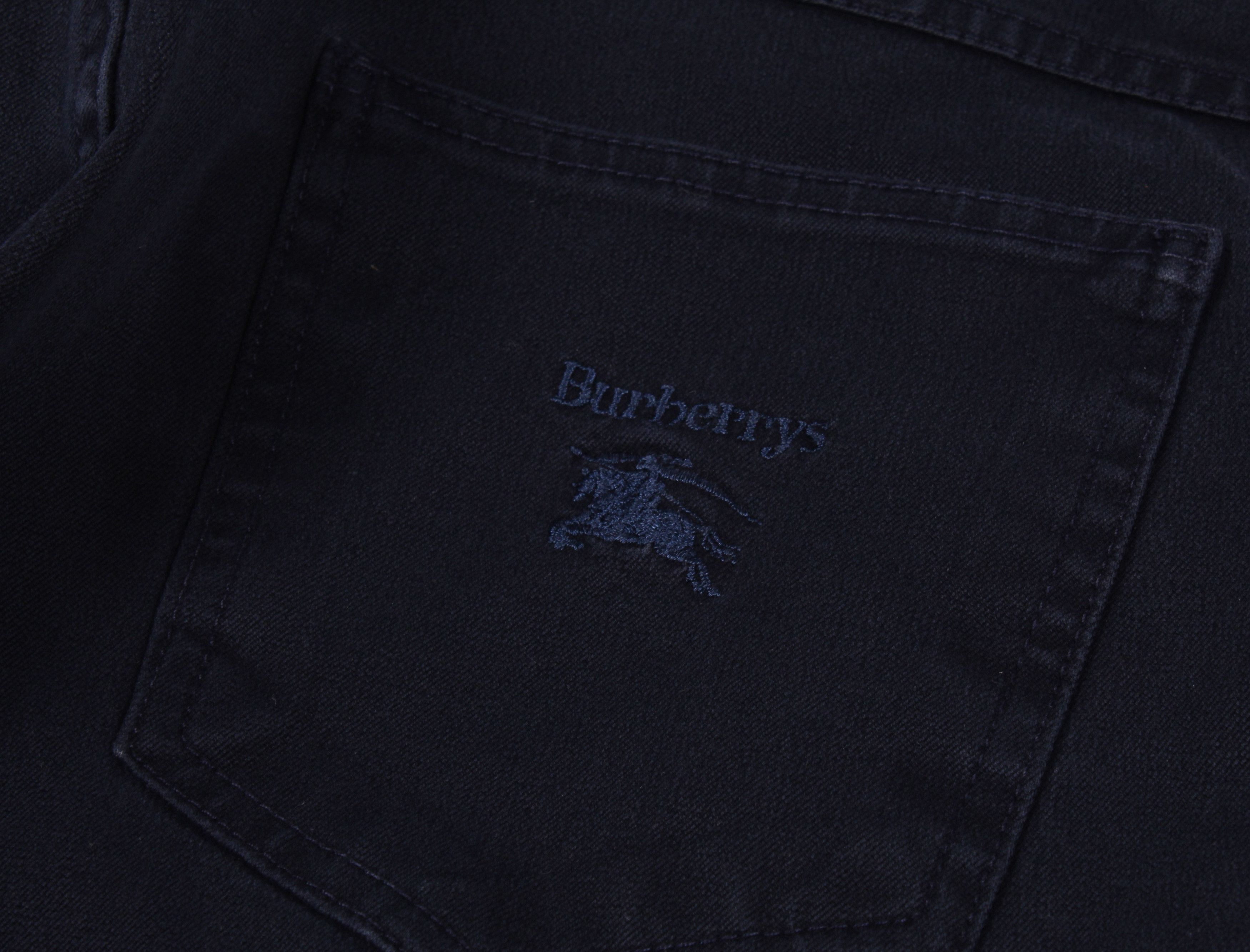Burberry Vintage Burberry's Navy Jeans Pants Size 28" / US 6 / IT 42 - 7 Thumbnail