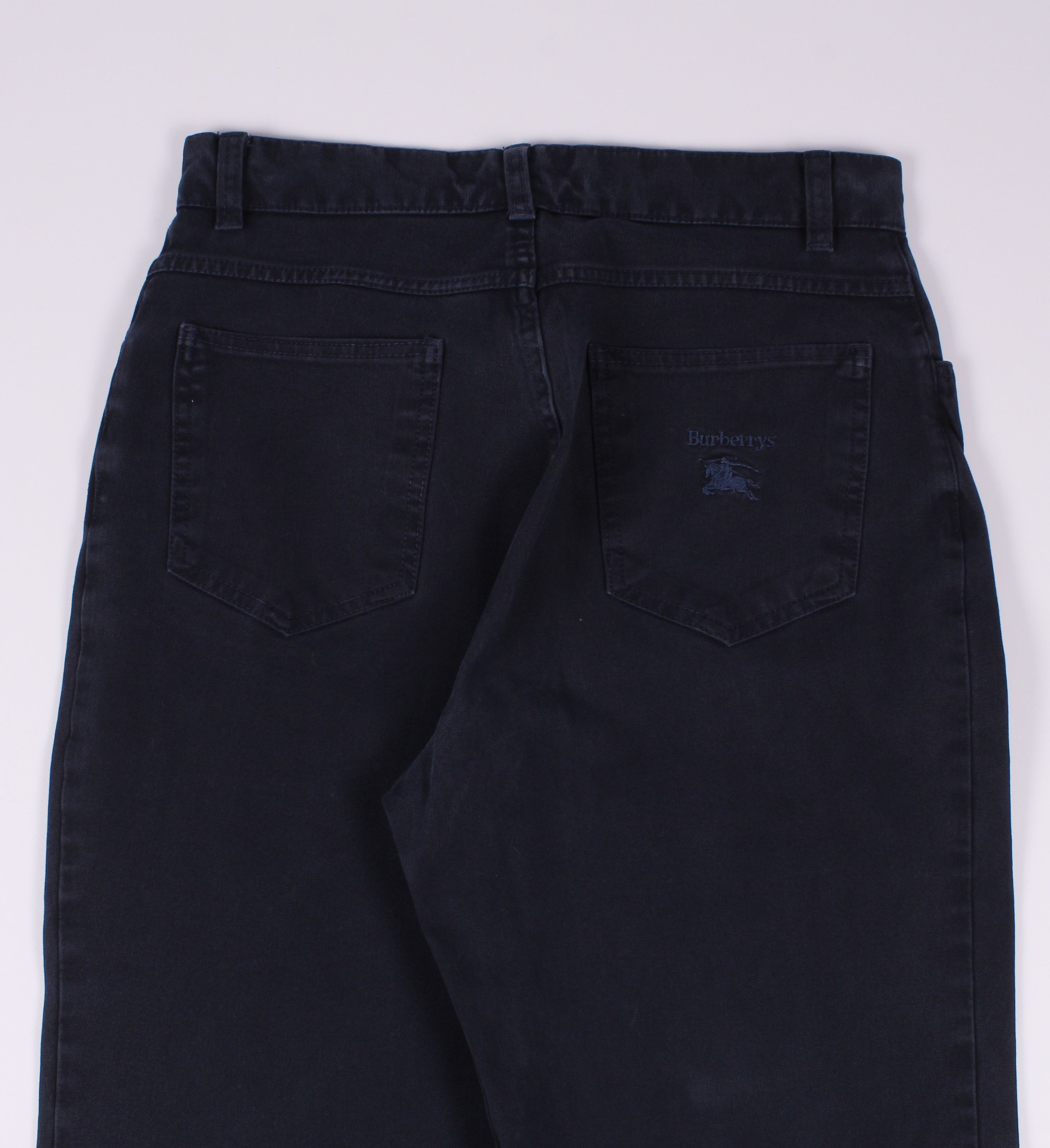 Burberry Vintage Burberry's Navy Jeans Pants Size 28" / US 6 / IT 42 - 8 Thumbnail