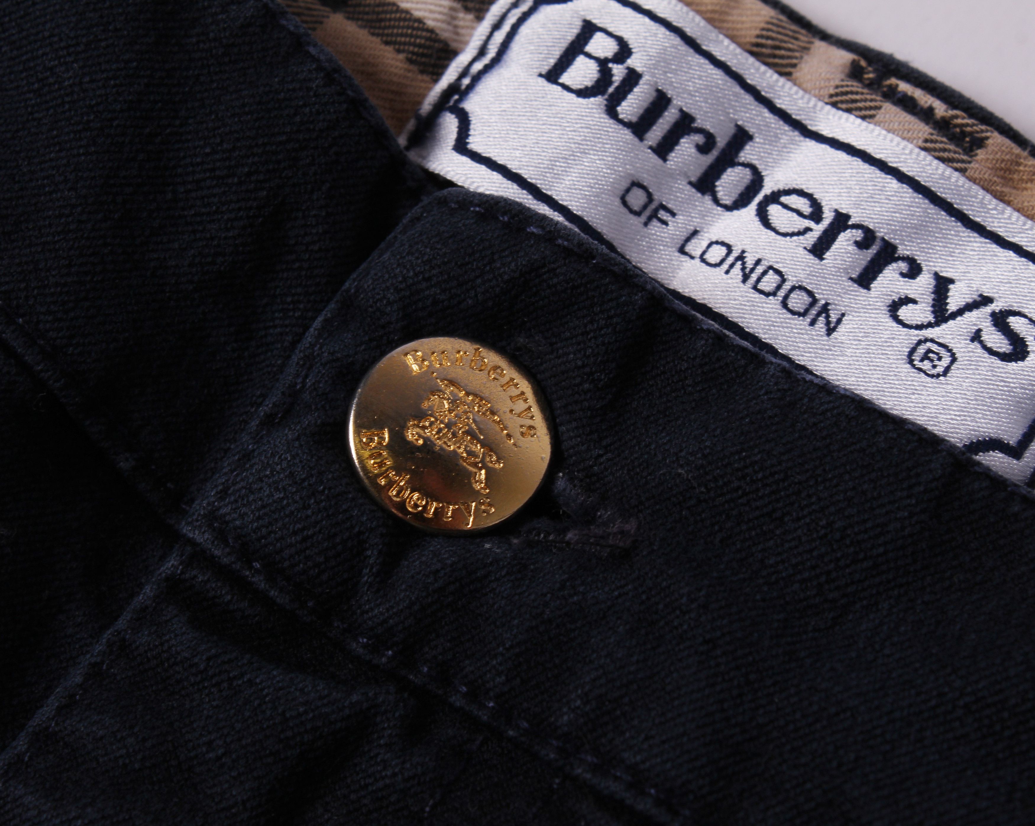 Burberry Vintage Burberry's Navy Jeans Pants Size 28" / US 6 / IT 42 - 5 Thumbnail