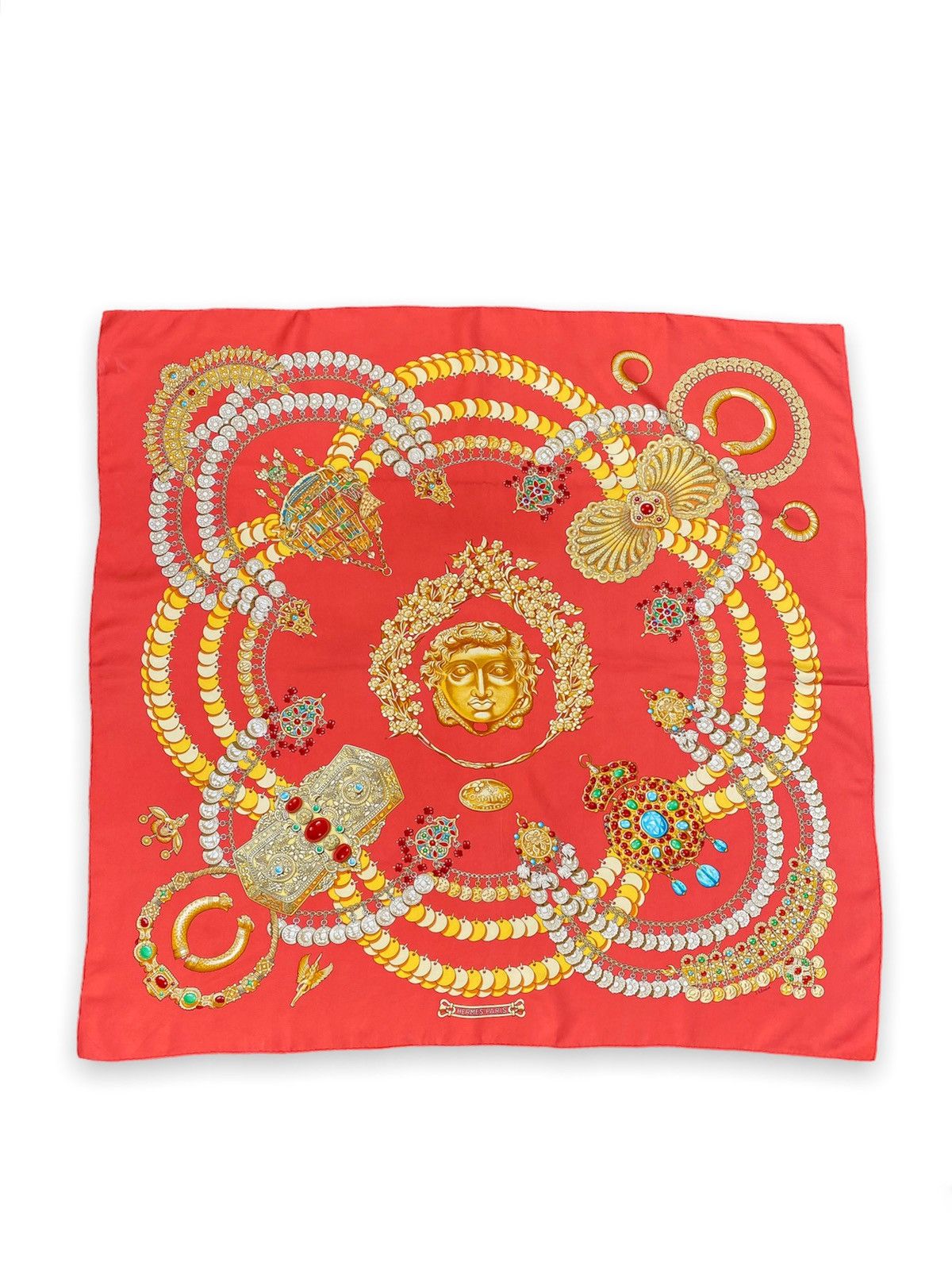 Hermes Hermes vintage silk scarf Kosmima By Julia Abadie RARE 1994 Size ONE SIZE - 1 Thumbnail