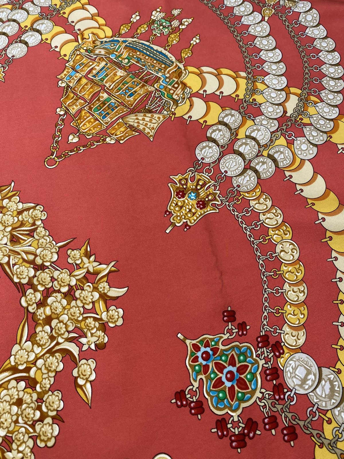Hermes Hermes vintage silk scarf Kosmima By Julia Abadie RARE 1994 Size ONE SIZE - 7 Thumbnail