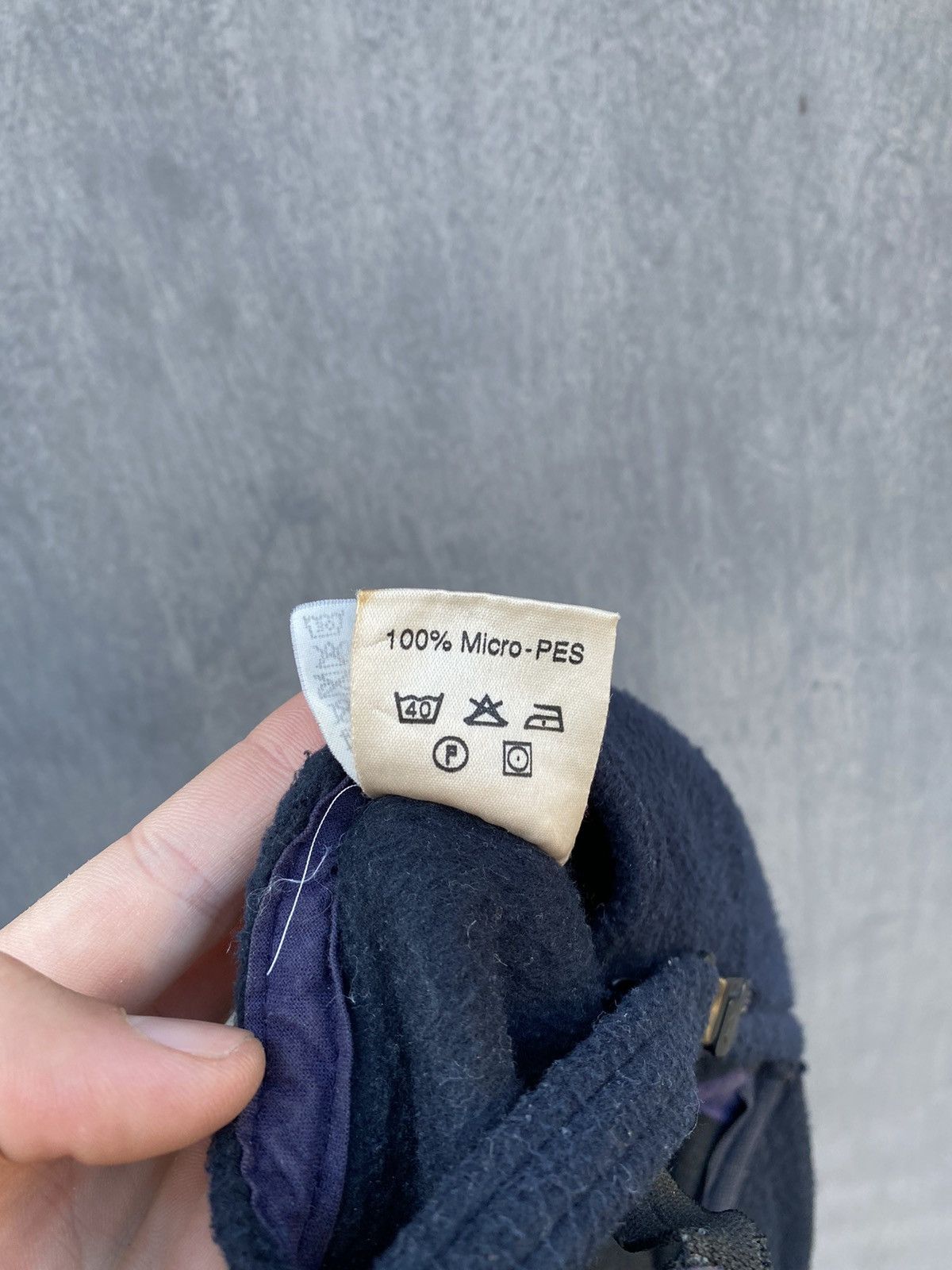 Moncler × Vintage Moncler Vintage Fleece Micro PES cap One size Size ONE SIZE - 5 Thumbnail