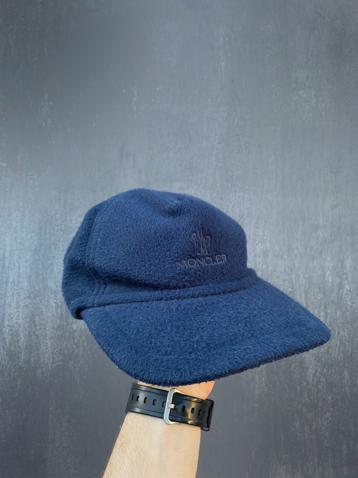 Moncler × Vintage Moncler Vintage Fleece Micro PES cap One size Size ONE SIZE - 1 Thumbnail