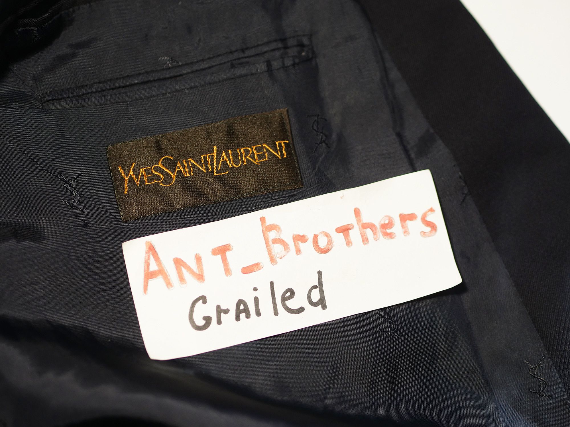 Yves Saint Laurent Yves Saint Laurent vintage blazer Size 48R - 9 Thumbnail