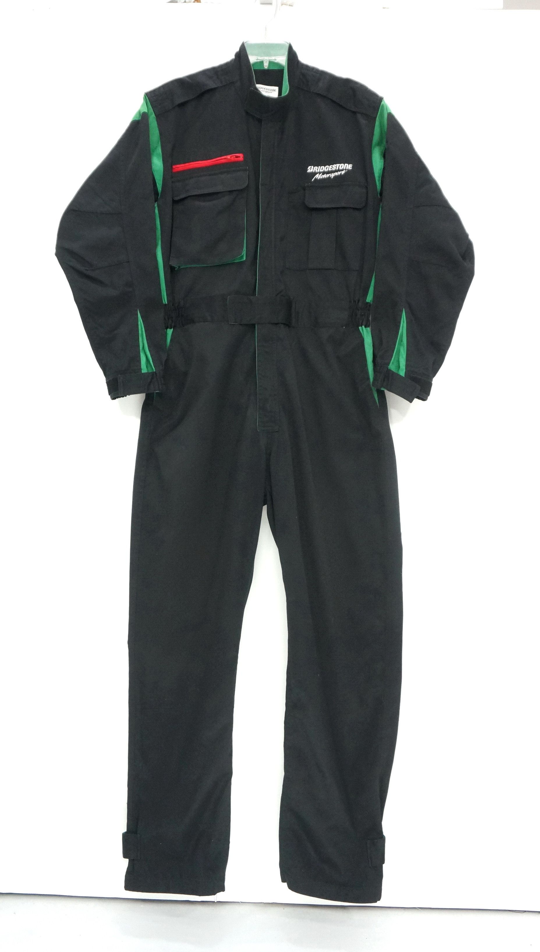 Japanese Brand BRIDGESTONE Motorsport Rare Coverall Size US 31 - 3 Thumbnail