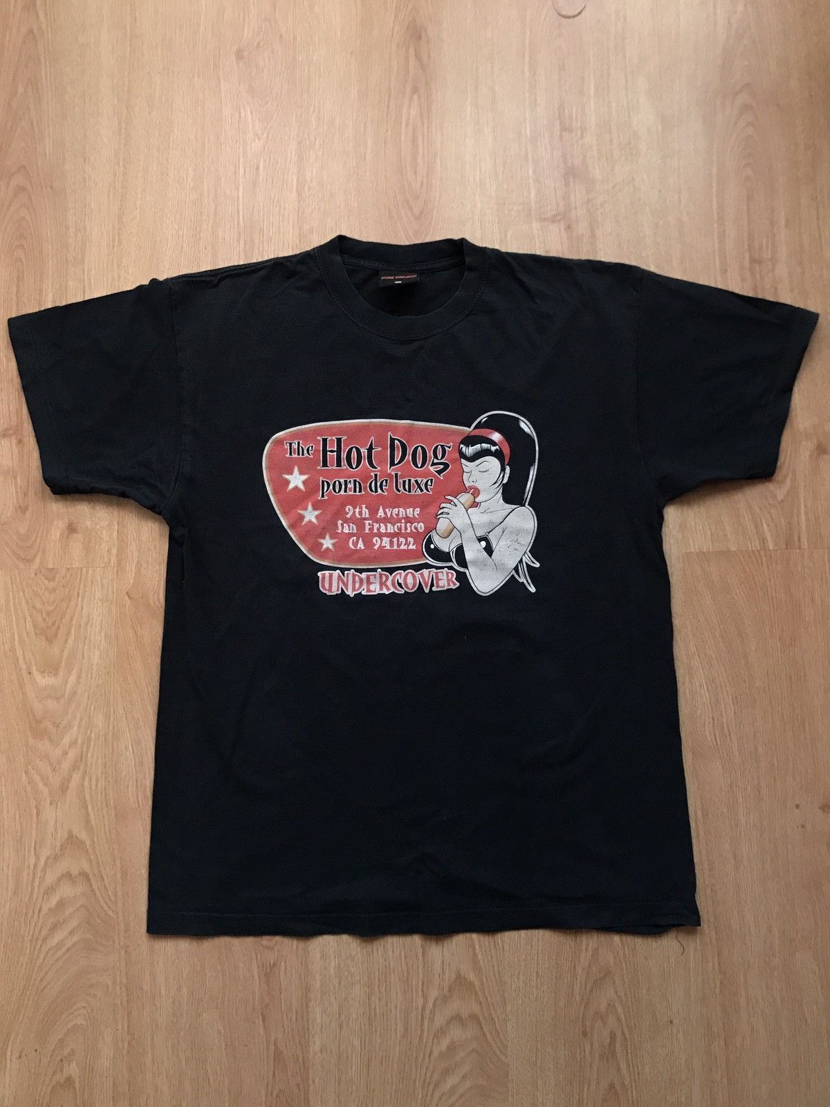 Vintage Vintage RARE Porn de Luxe tee erotic Size US L / EU 52-54 / 3 - 1 Thumbnail