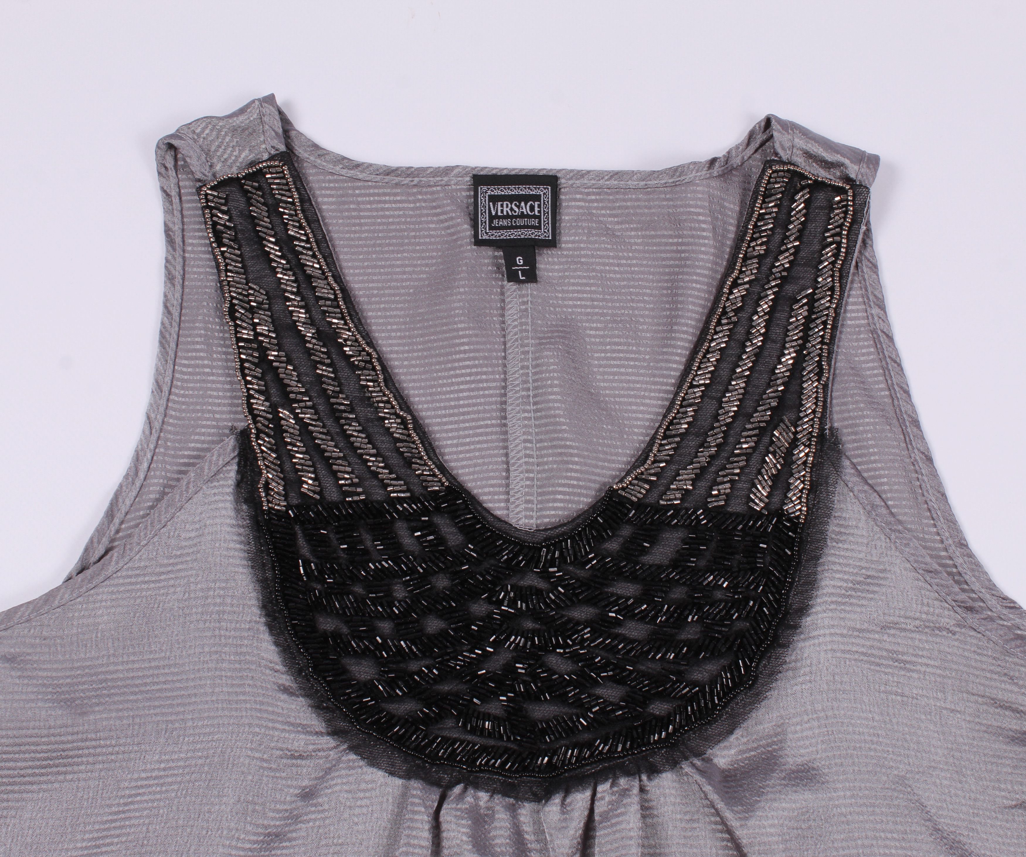 Versace Jeans Couture Vintage Versace Jeans Couture Top Size L / US 10 / IT 46 - 5 Thumbnail