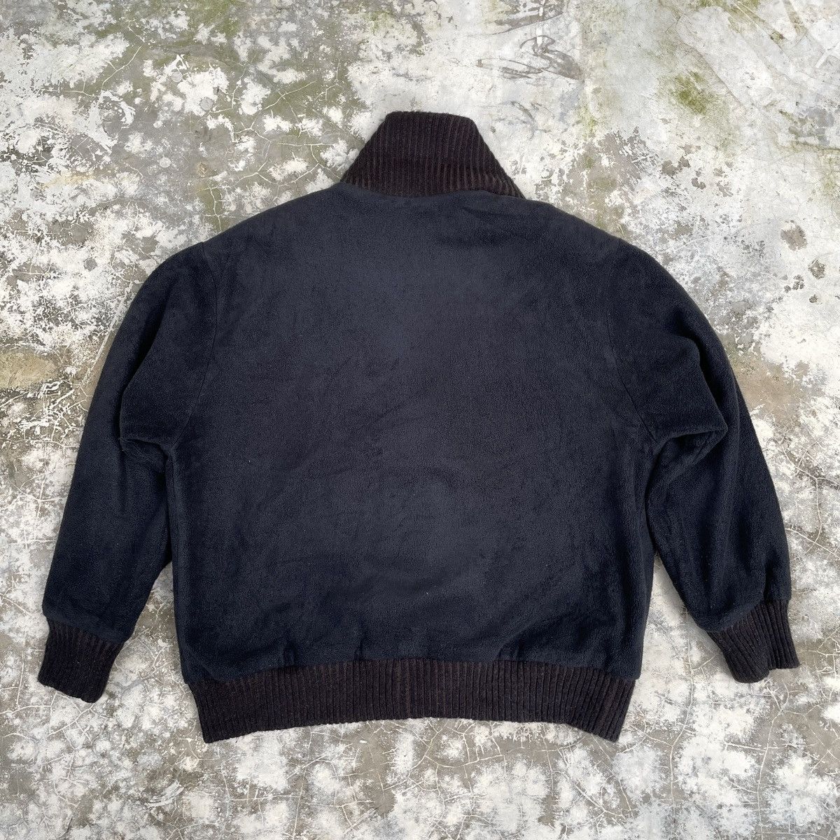 Japanese Brand × Vintage Vintage Japanese Brand BICOLMAN Fleece Cardigan Size US M / EU 48-50 / 2 - 2 Thumbnail