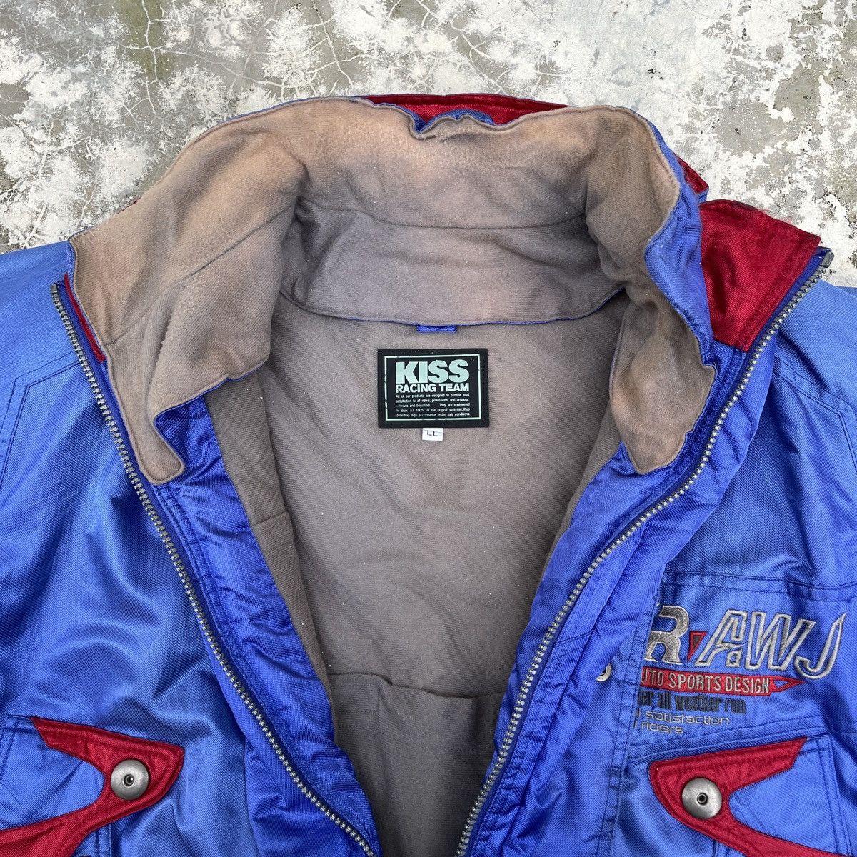 KISS × Sports Specialties Vintage Kiss Racing Team Jacket Size US L / EU 52-54 / 3 - 9 Thumbnail