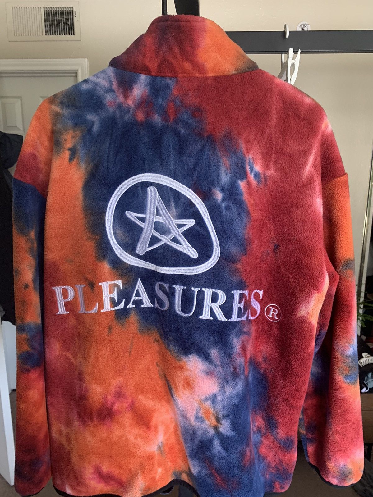 Pleasures Pleasures Tie Dye Fleece Quarter Zip Size US S / EU 44-46 / 1 - 4 Thumbnail