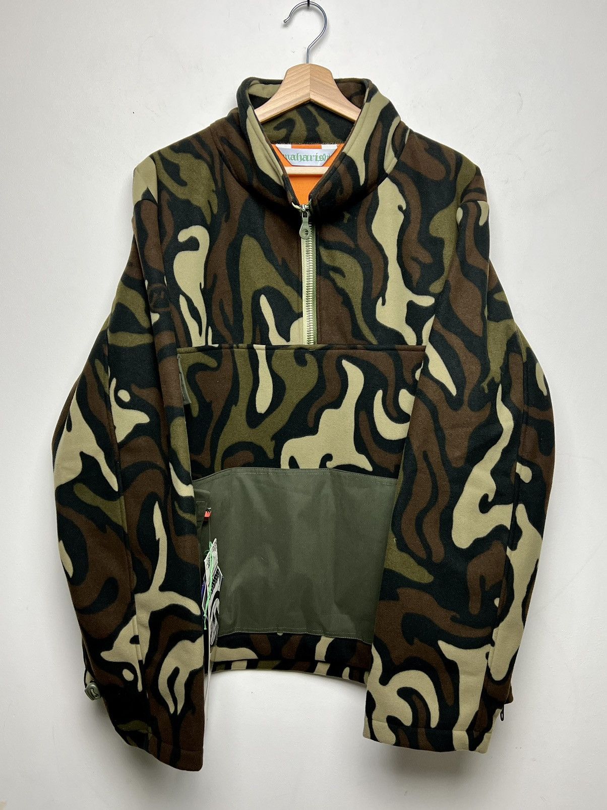Maharishi maharishi deadstock archive fleece jacket l-xl Size US L / EU 52-54 / 3 - 14 Thumbnail