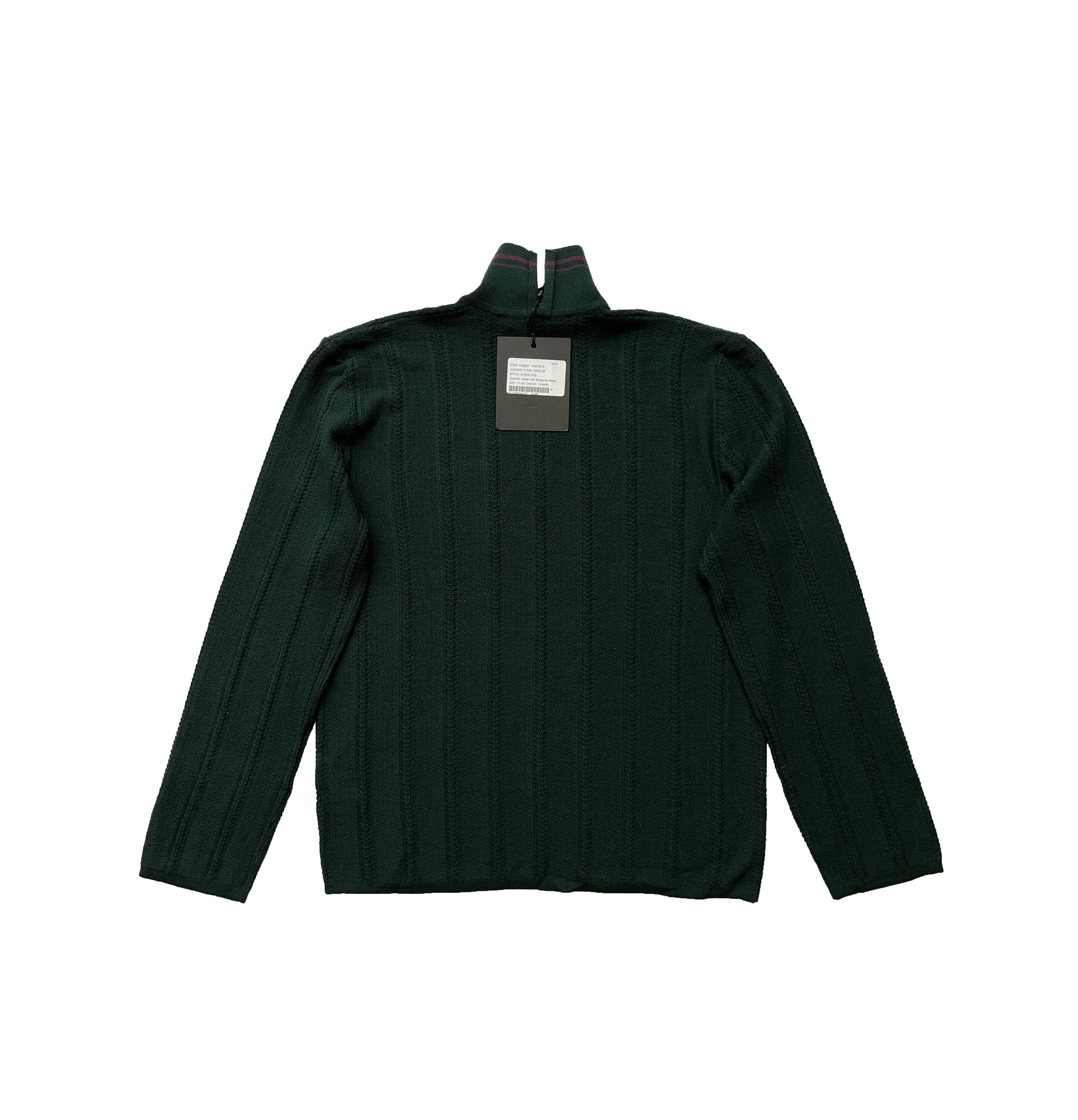 Kiko Kostadinov ⚡️QUICK SALE⚡️Mackintosh Kiko Green Pattern Knit Sweater Size US M / EU 48-50 / 2 - 2 Thumbnail