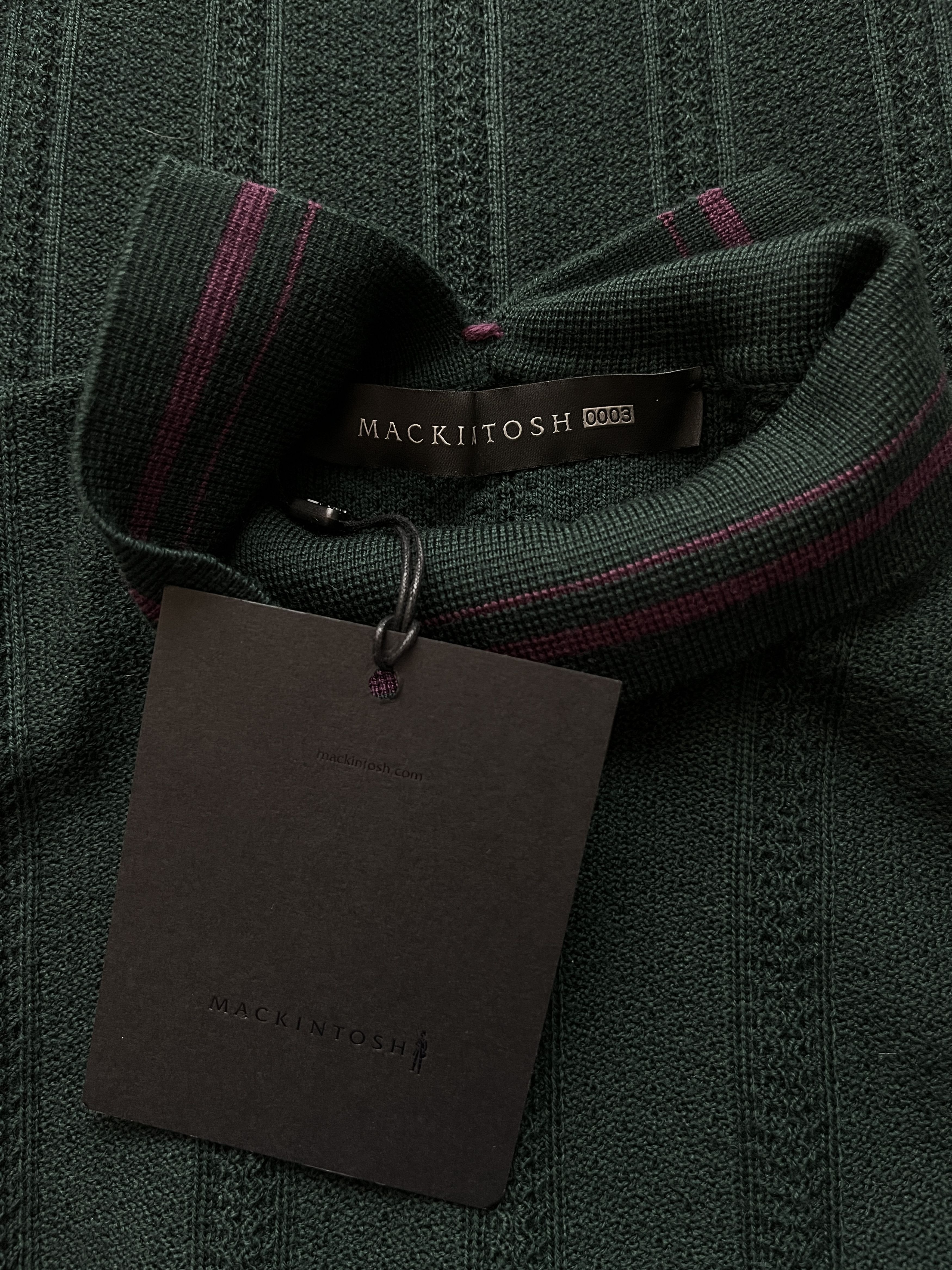 Kiko Kostadinov ⚡️QUICK SALE⚡️Mackintosh Kiko Green Pattern Knit Sweater Size US M / EU 48-50 / 2 - 4 Thumbnail