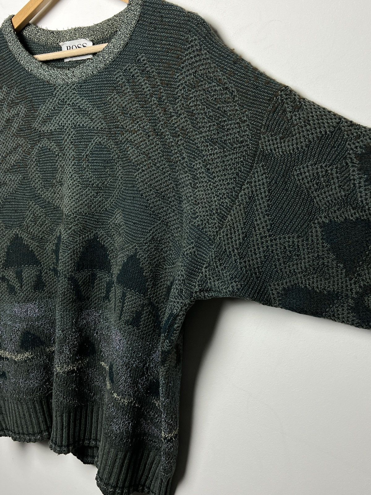 Hugo Boss boss y2k shrooms sweater Size US M / EU 48-50 / 2 - 6 Thumbnail