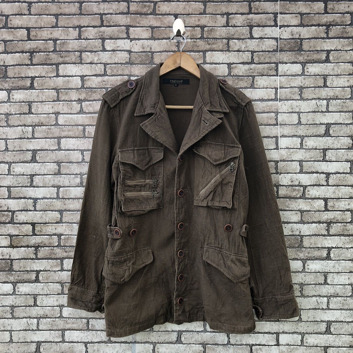 image of Seditionaries Anglasad By Mamoru Shimizu Design Punk Jacket, Men's (Size Small)