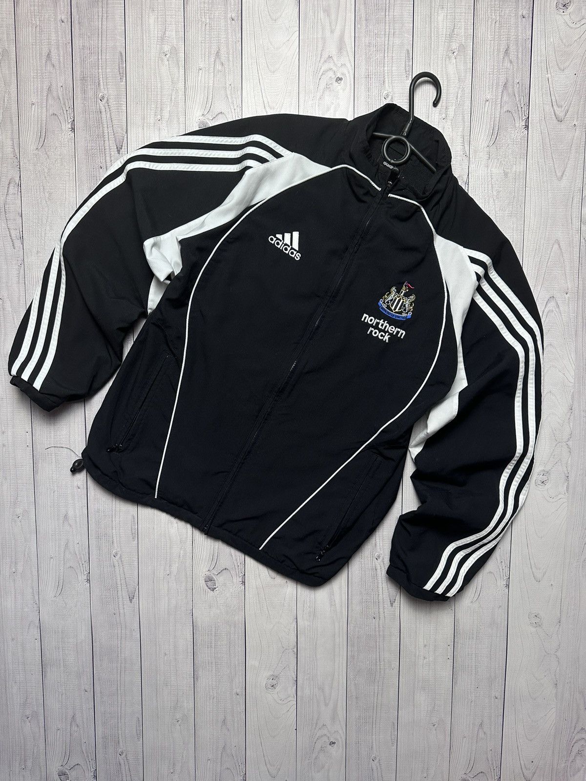 Adidas × Vintage Vintage adidas soccer jacket New Castle United size S Size US S / EU 44-46 / 1 - 1 Thumbnail