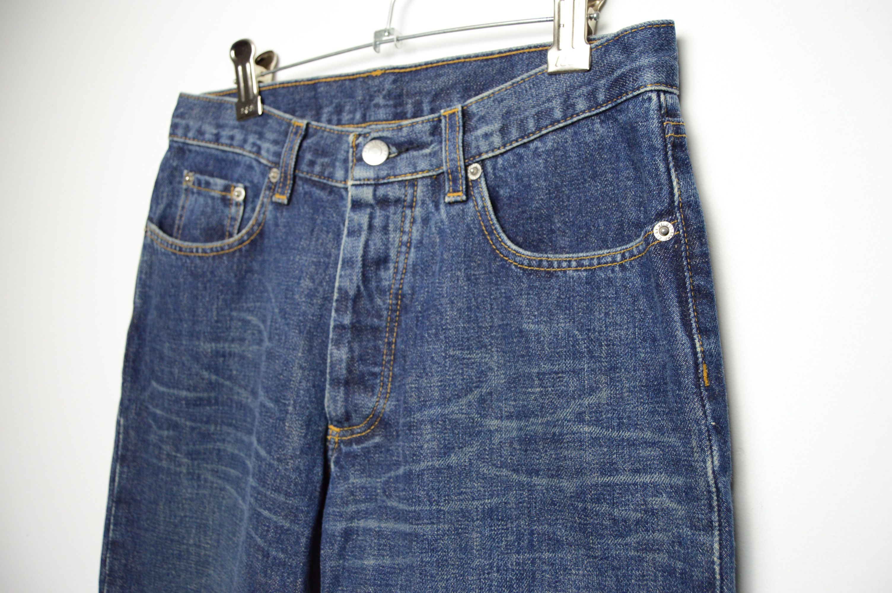 Helmut Lang helmut lang classic vintage denim pants Size US 30 / EU 46 - 6 Thumbnail