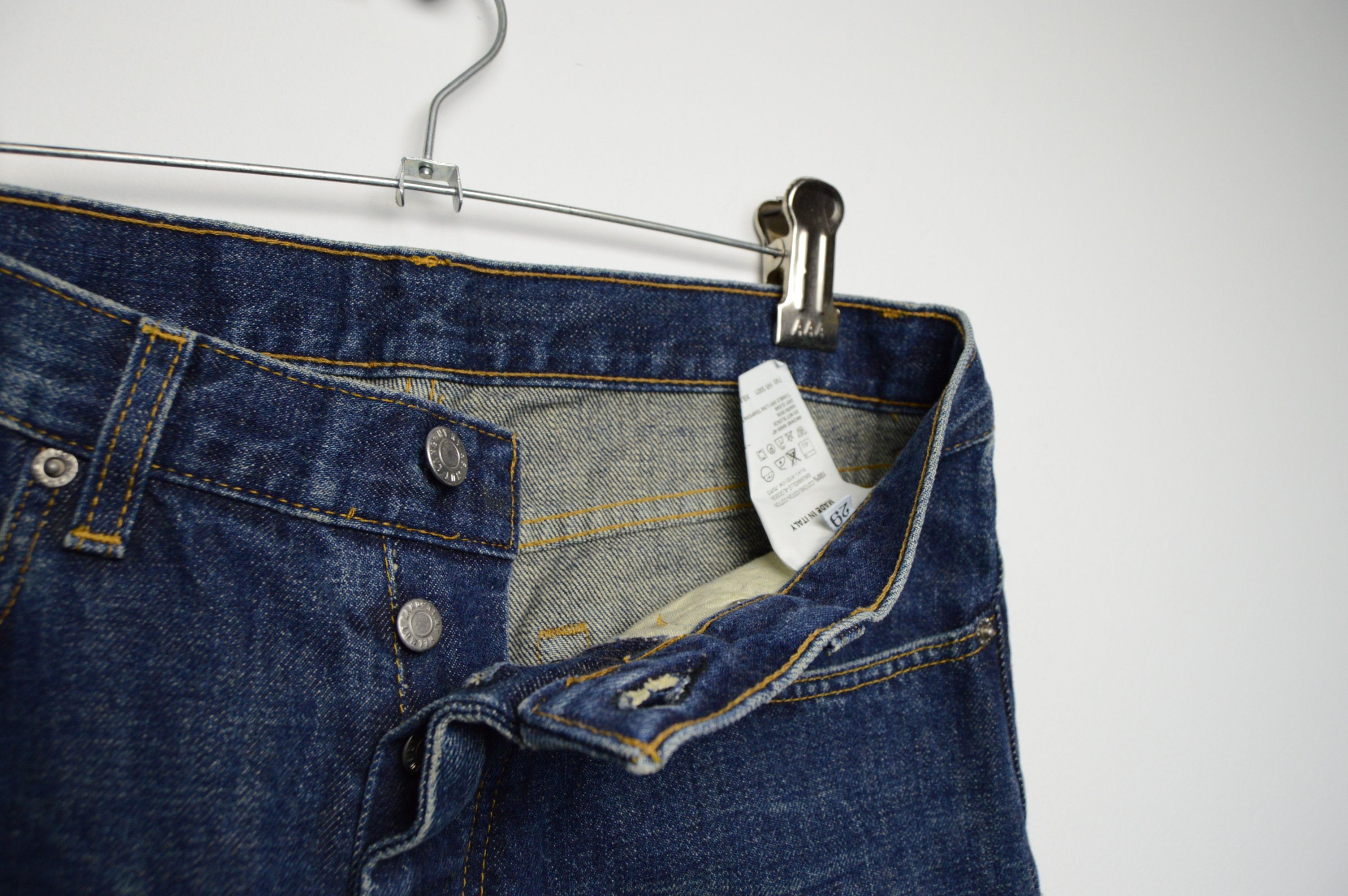 Helmut Lang helmut lang classic vintage denim pants Size US 30 / EU 46 - 12 Thumbnail