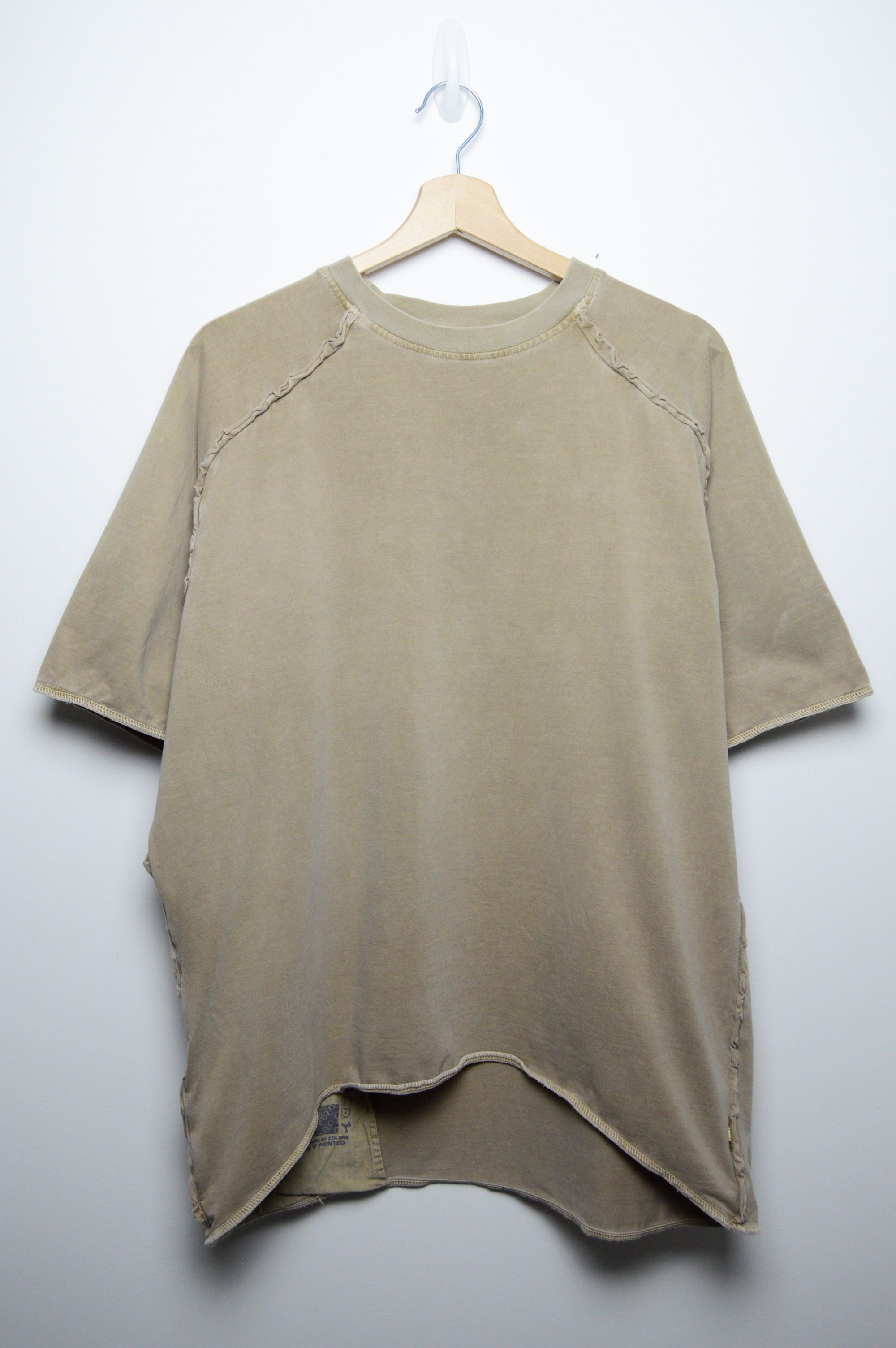 image of Archival Clothing x Maharishi Military T Shirt Size M-L in Khaki, Men's