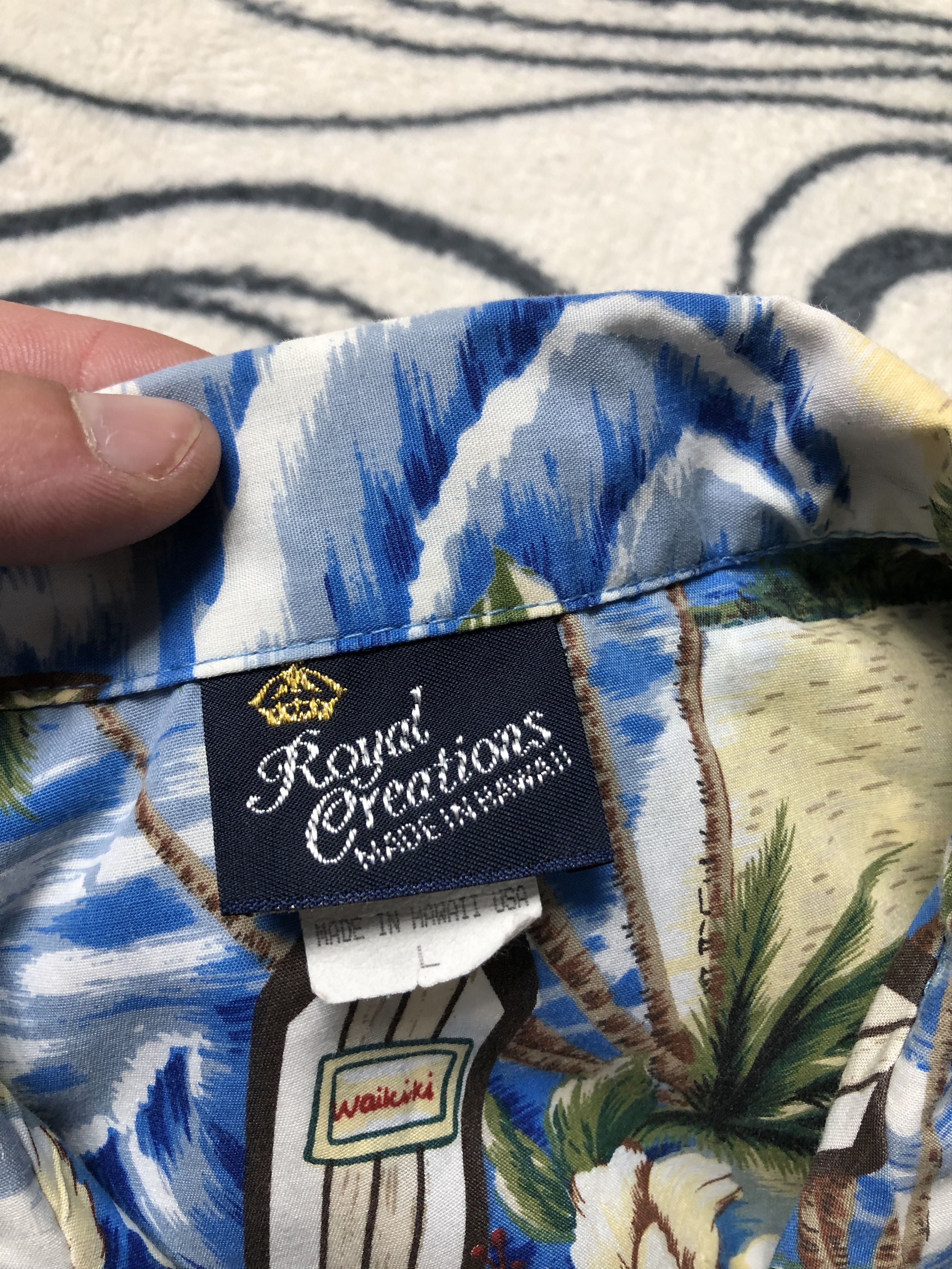 Other Vintage Hawaiian Mens Shirt Made In Hawaii Size US L / EU 52-54 / 3 - 3 Thumbnail