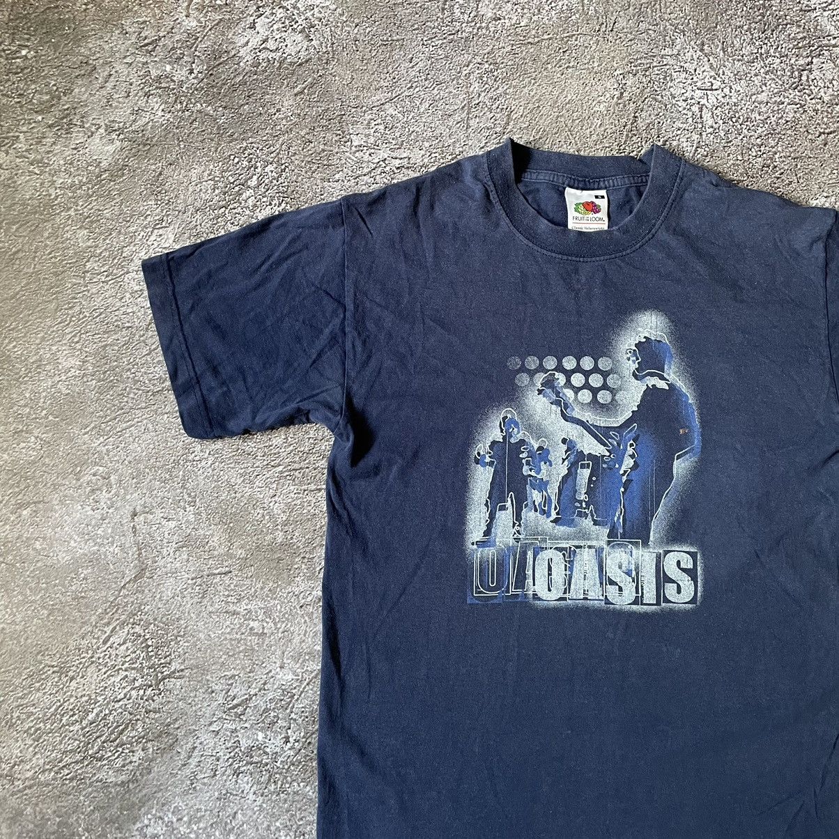 Vintage Vintage Y2K Oasis Band Graphic Tee Faded Black Japanese S Size US S / EU 44-46 / 1 - 4 Thumbnail