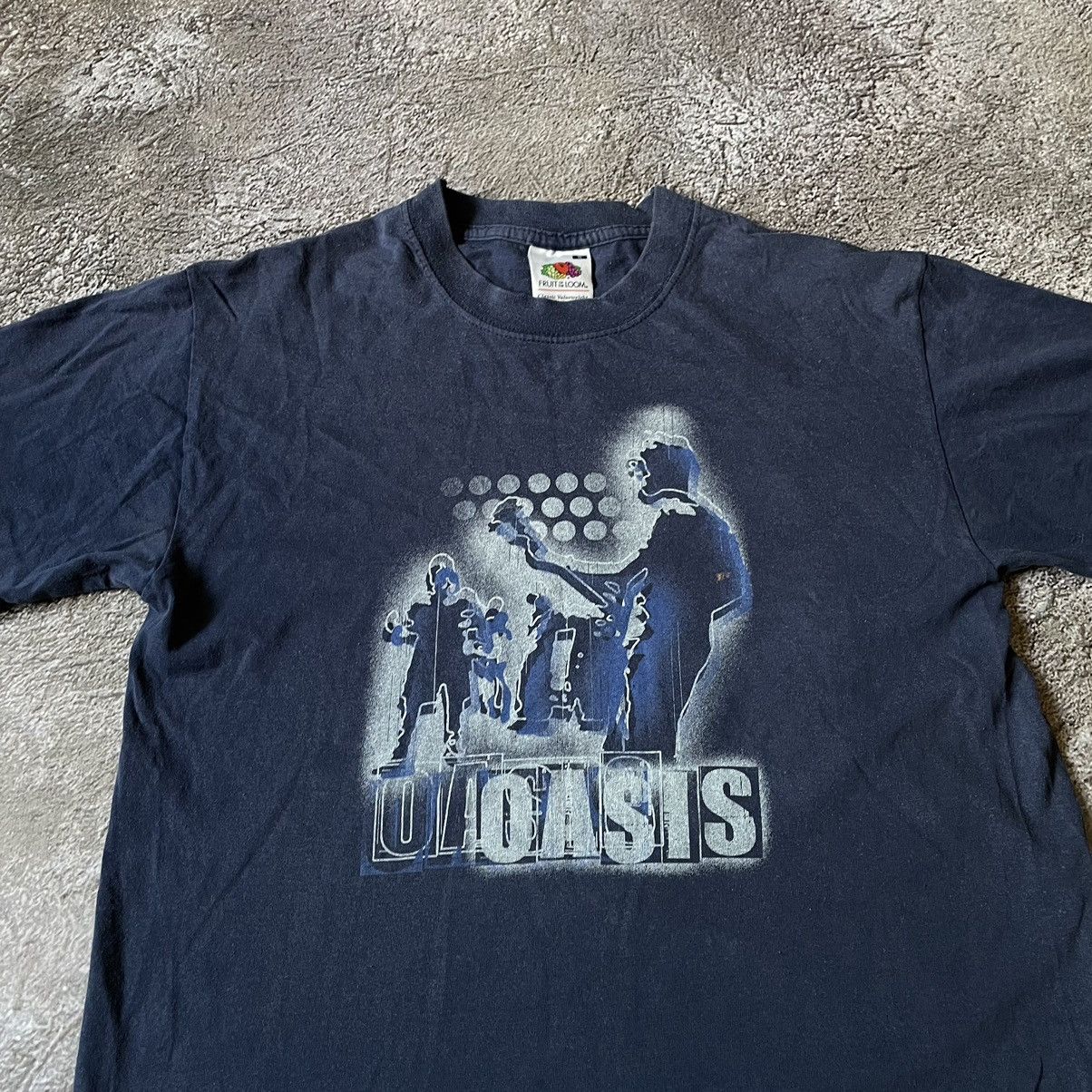 Vintage Vintage Y2K Oasis Band Graphic Tee Faded Black Japanese S Size US S / EU 44-46 / 1 - 5 Thumbnail