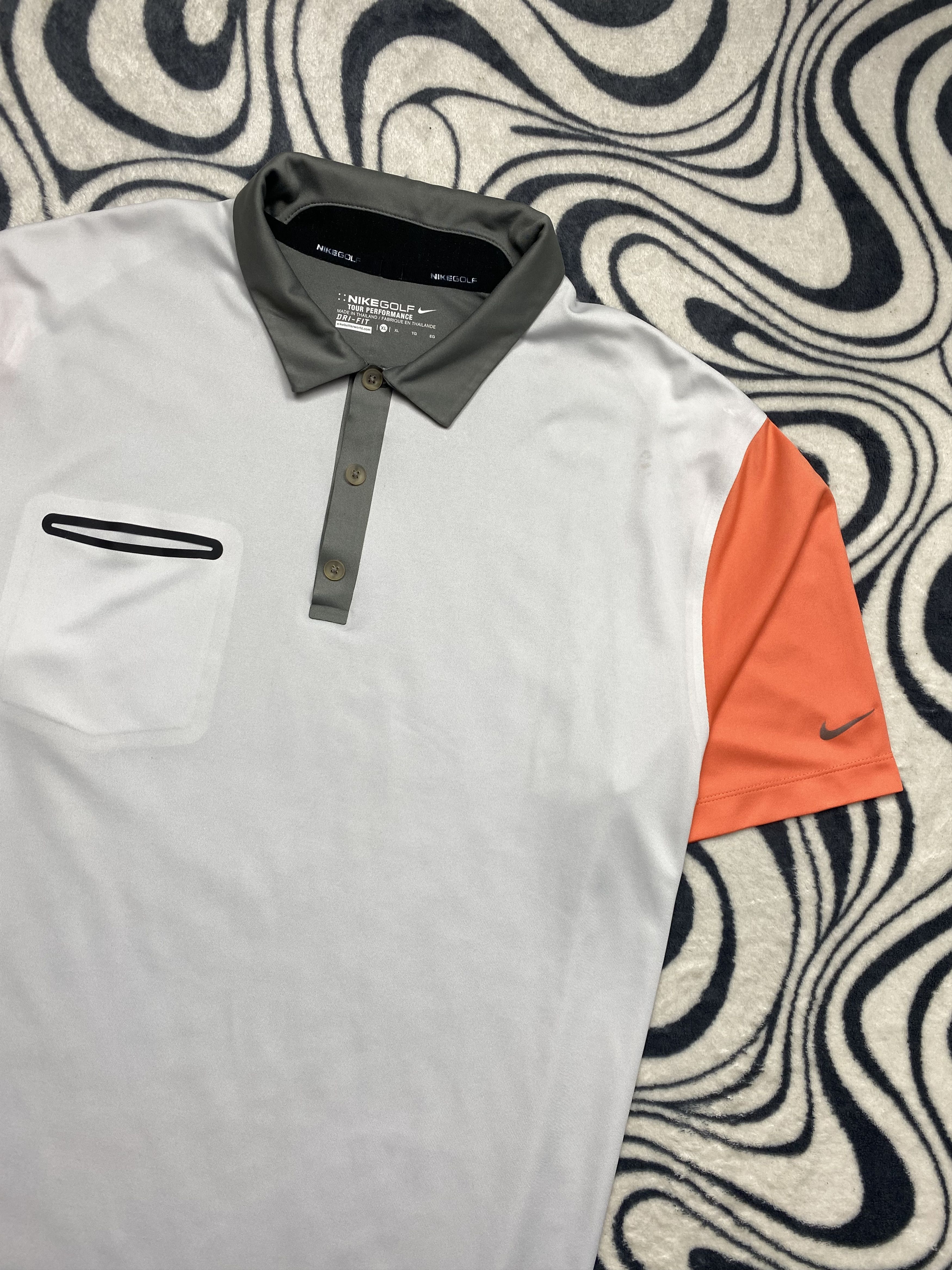 Nike Nike Golf Mens Polo Shirt Dri Fit Y2K Size US XL / EU 56 / 4 - 2 Thumbnail