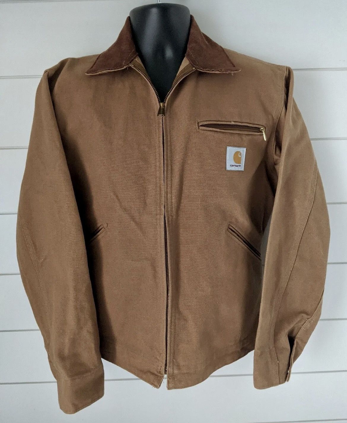 Carhartt Vintage UNLINED Carhartt Detroit Work Jacket Small Ju