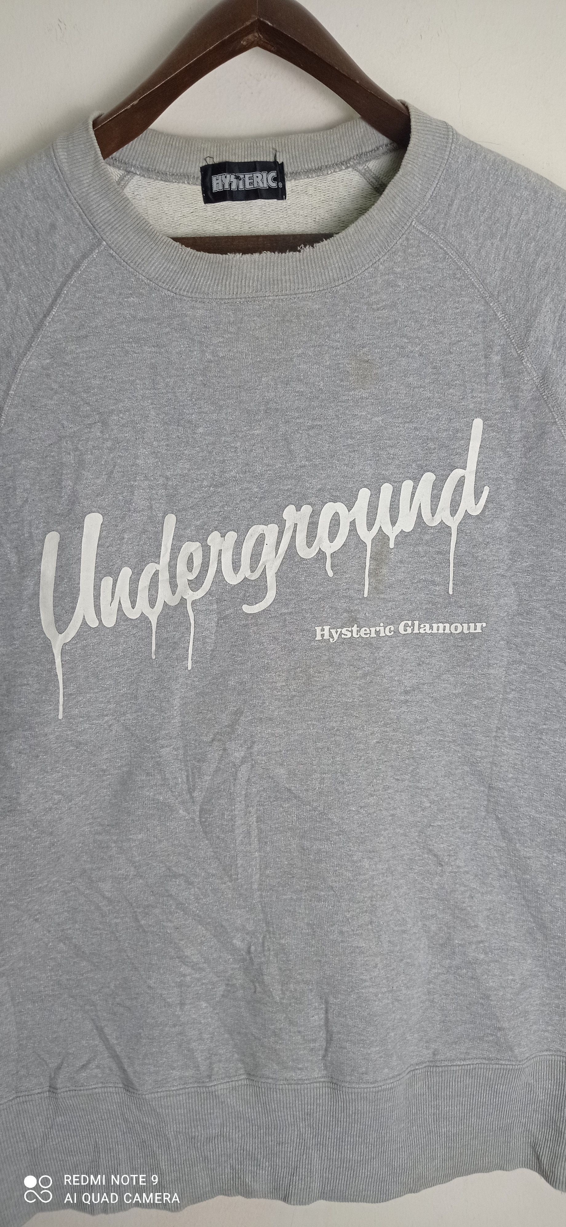 Hysteric Glamour × If Six Was Nine × Japanese Brand vintage distressed Hysteric Glamour Underground sweatshirt Size US M / EU 48-50 / 2 - 9 Thumbnail