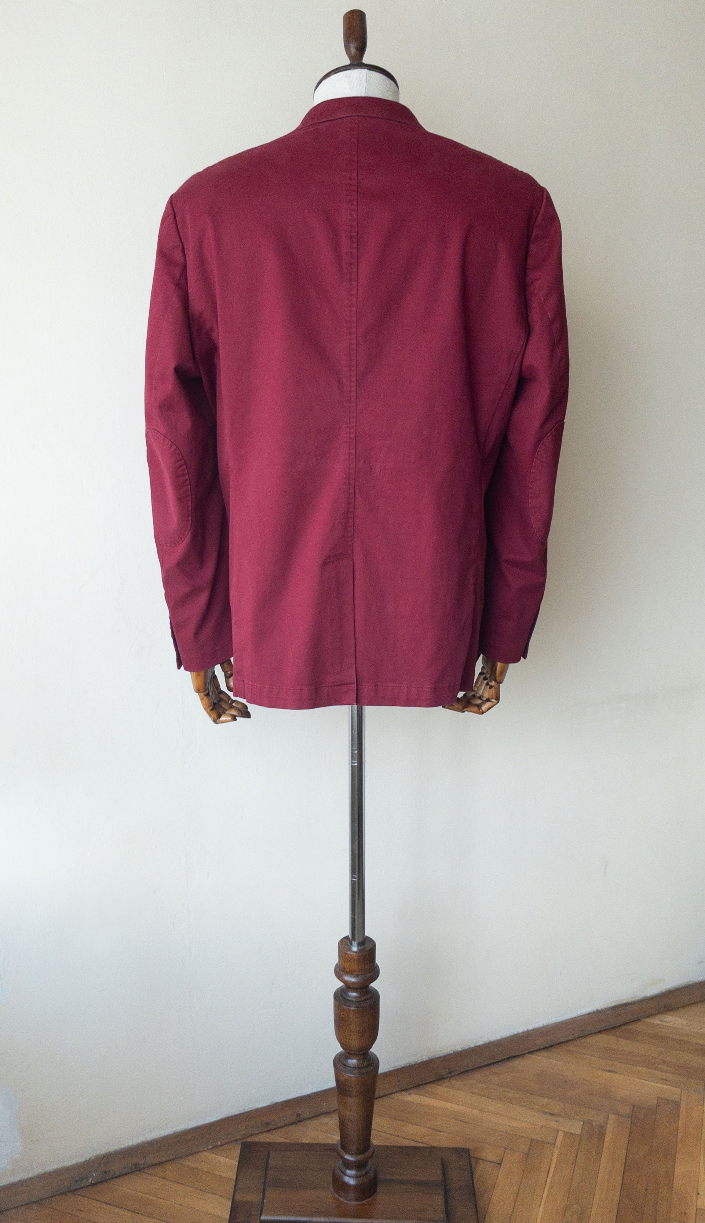 Vintage Cotton Men's Spring Summer Blazer Jacket by DIGEL Size 44R - 5 Thumbnail