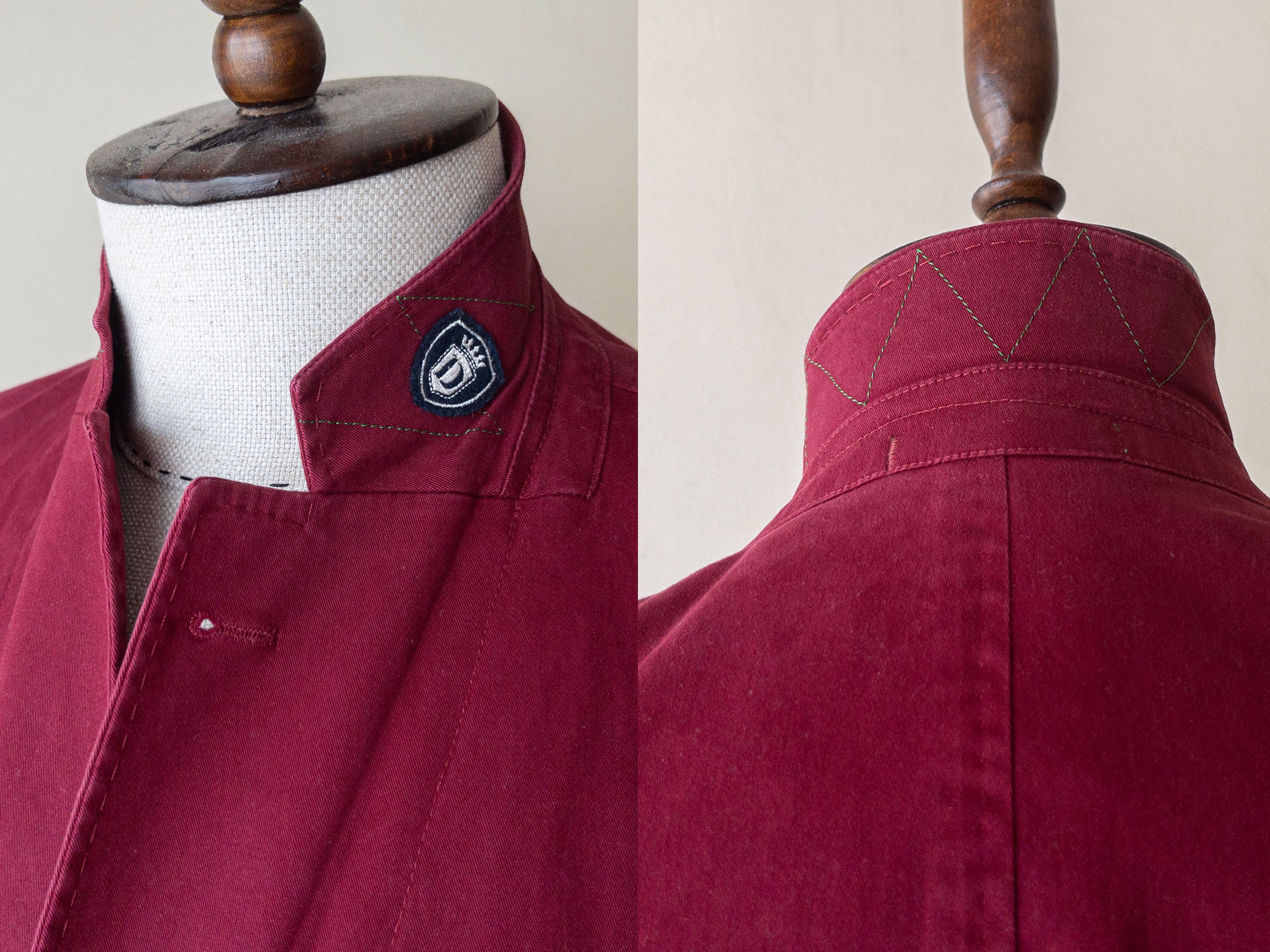 Vintage Cotton Men's Spring Summer Blazer Jacket by DIGEL Size 44R - 3 Thumbnail