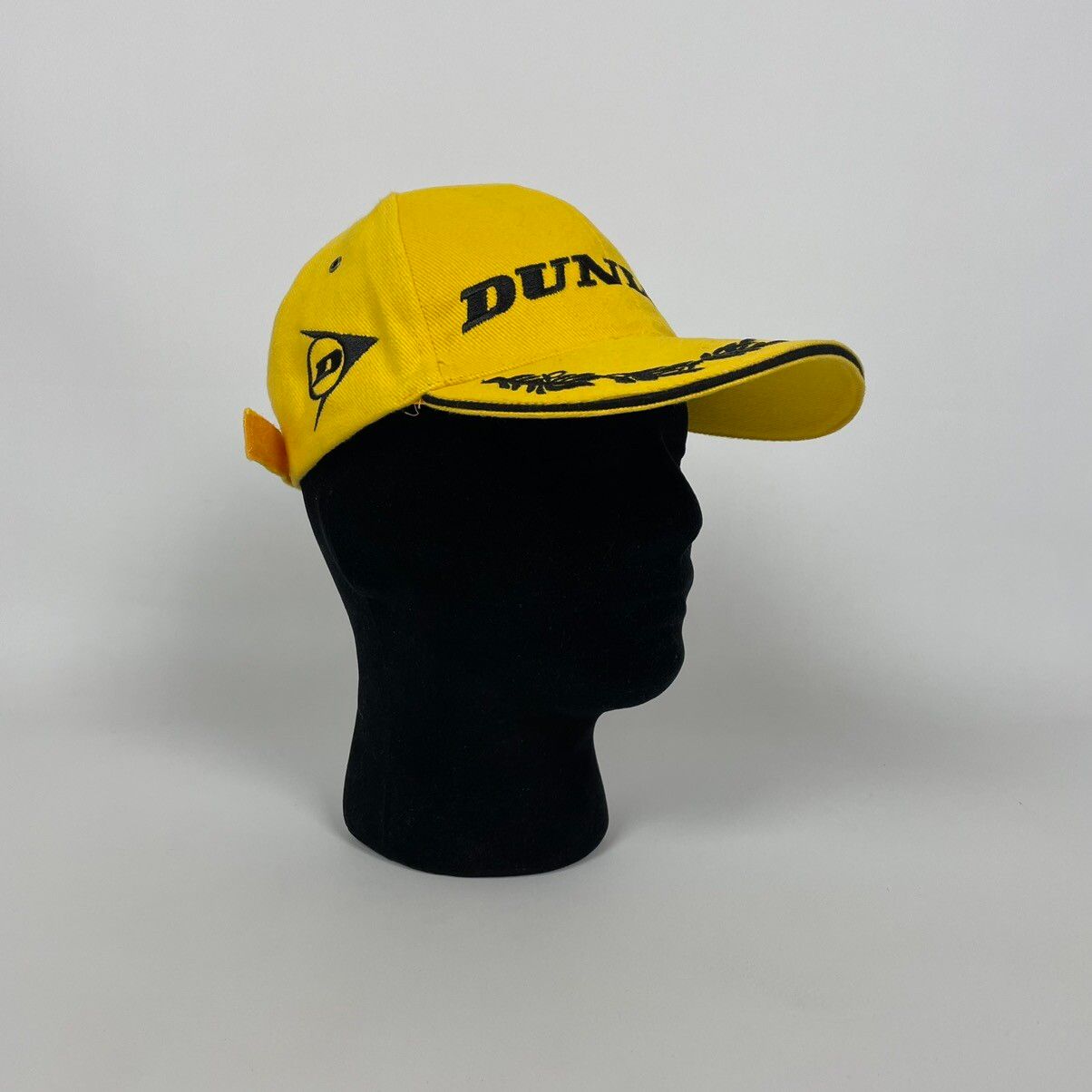 Pre-owned Racing X Vintage Dunlop Motorsport Podium Cap Hat In Yellow