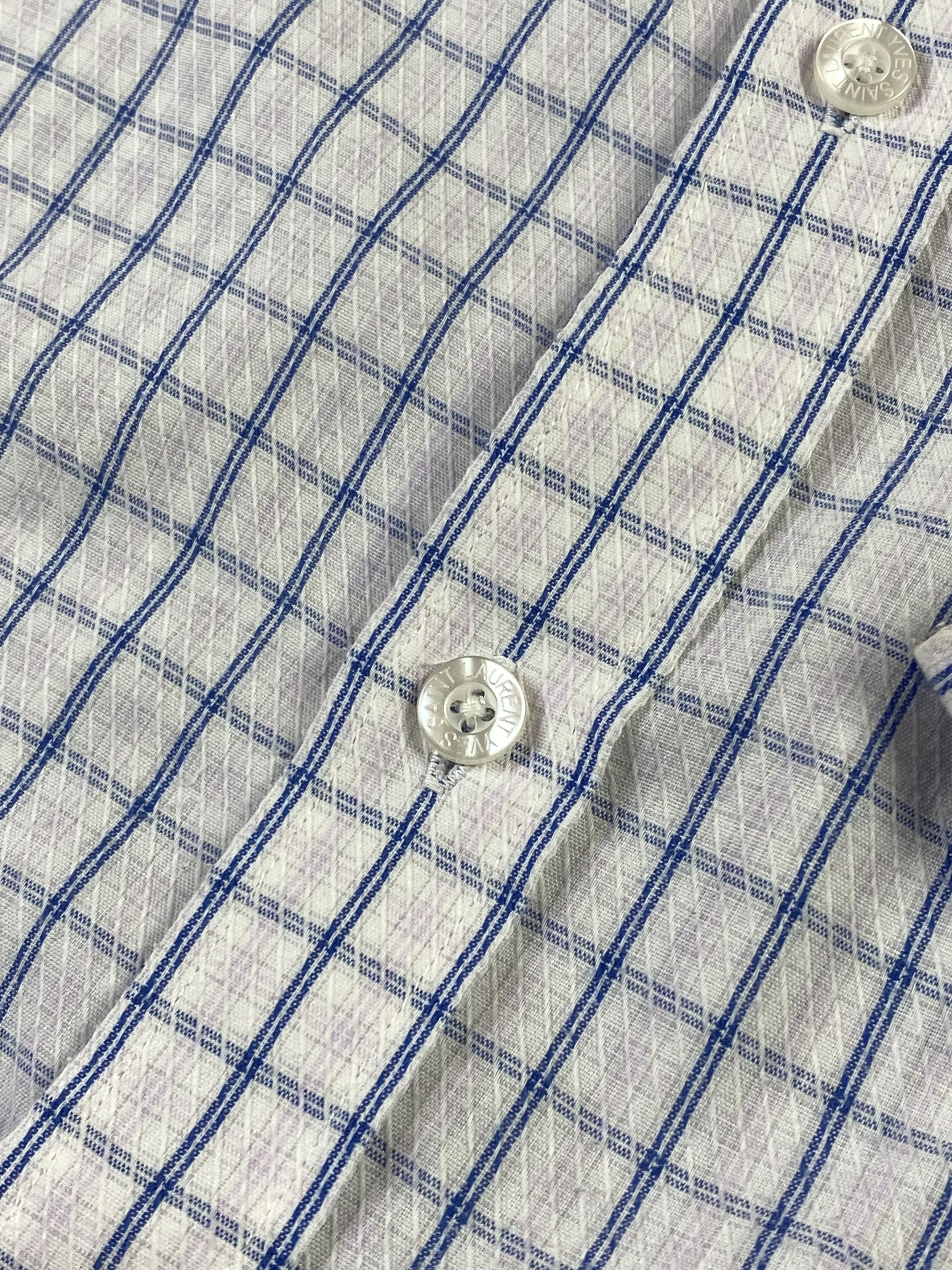 Vintage × Yves Saint Laurent Vintage Yves Saint Laurent Shirt Button Up Chest Size US XL / EU 56 / 4 - 5 Thumbnail