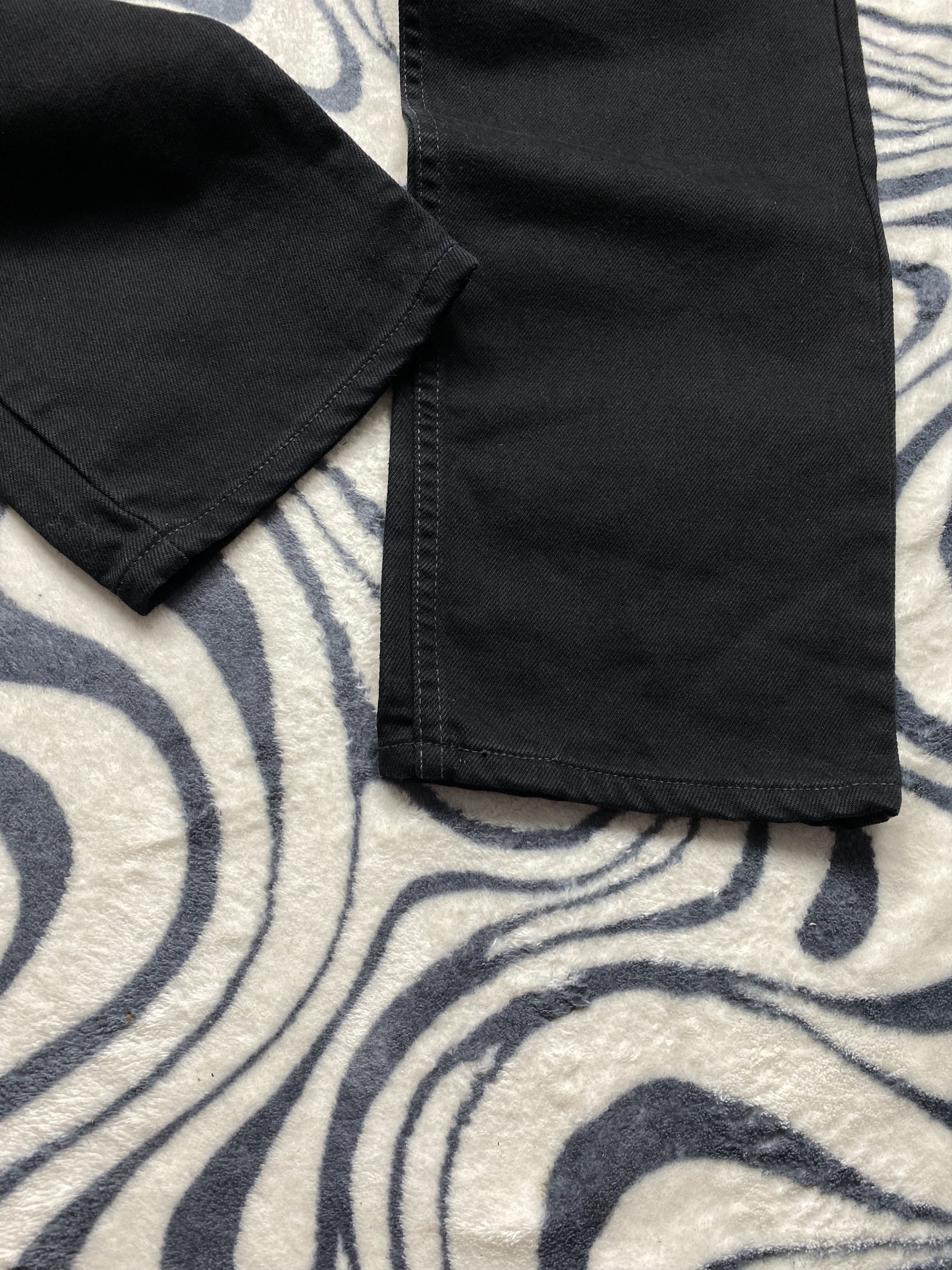 Levi's Levi's 521 Vintage Mens Black Denim Pants Y2K Jeans Size US 33 - 4 Thumbnail