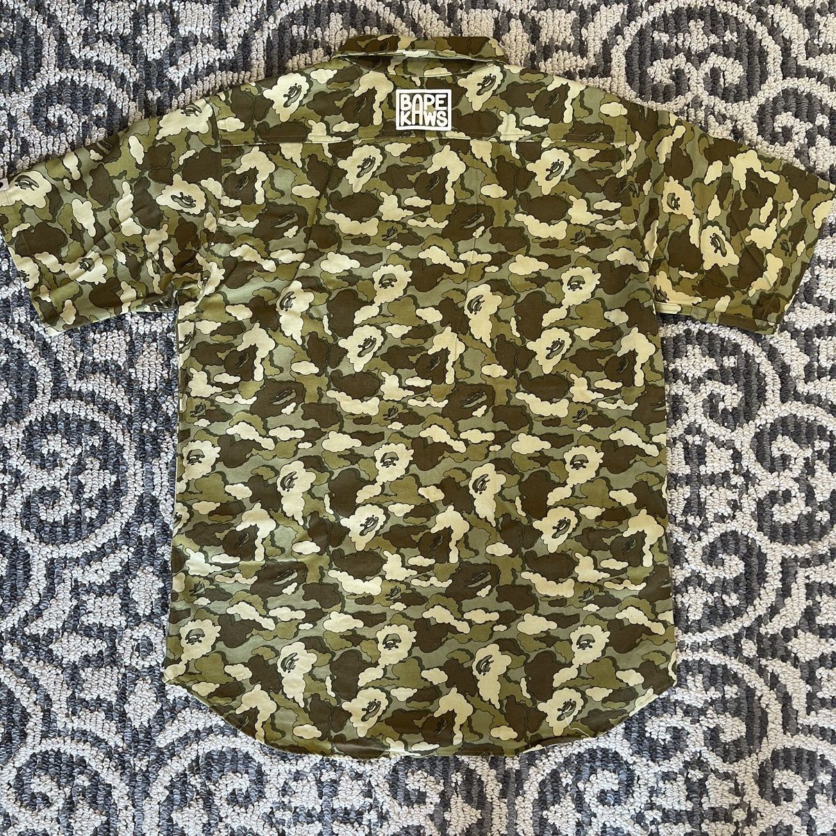 Bape × Kaws OG Cloud Color Camo Work Shirt Size US M / EU 48-50 / 2 - 6 Thumbnail