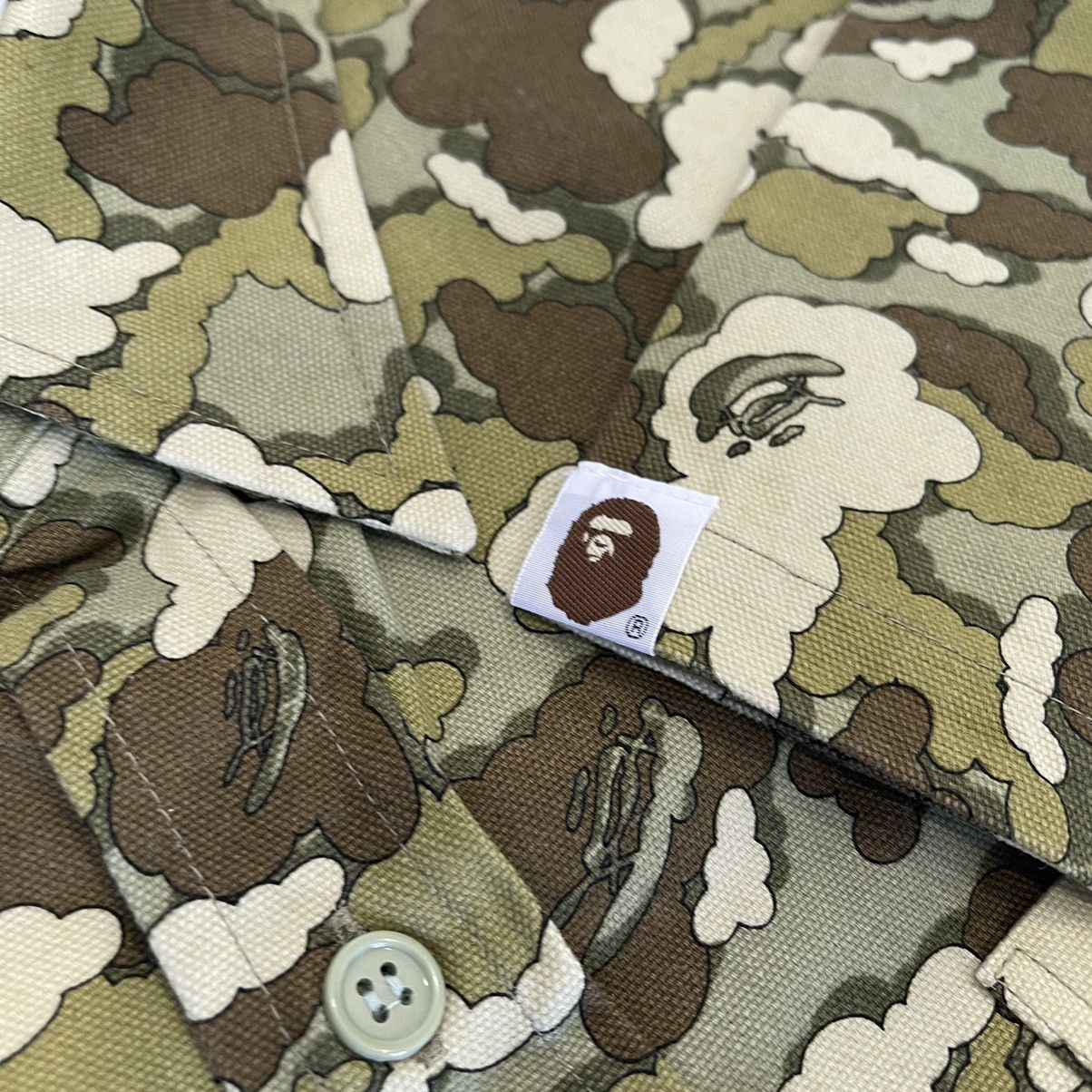 Bape × Kaws OG Cloud Color Camo Work Shirt Size US M / EU 48-50 / 2 - 5 Thumbnail