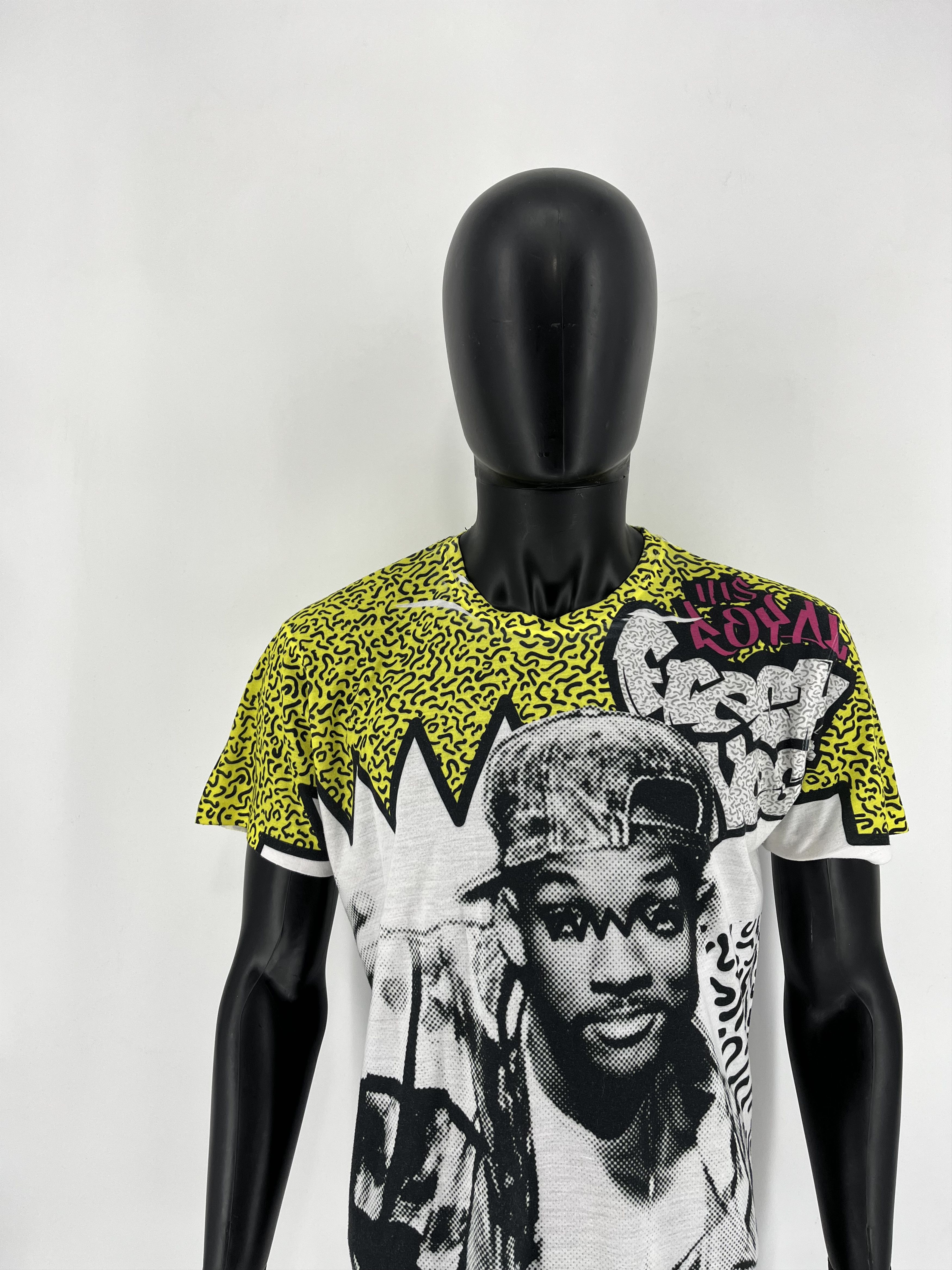 Vintage Vintage Y2K Art Tshirt Rap Tee Band tee Streetwear Style Size US L / EU 52-54 / 3 - 3 Thumbnail