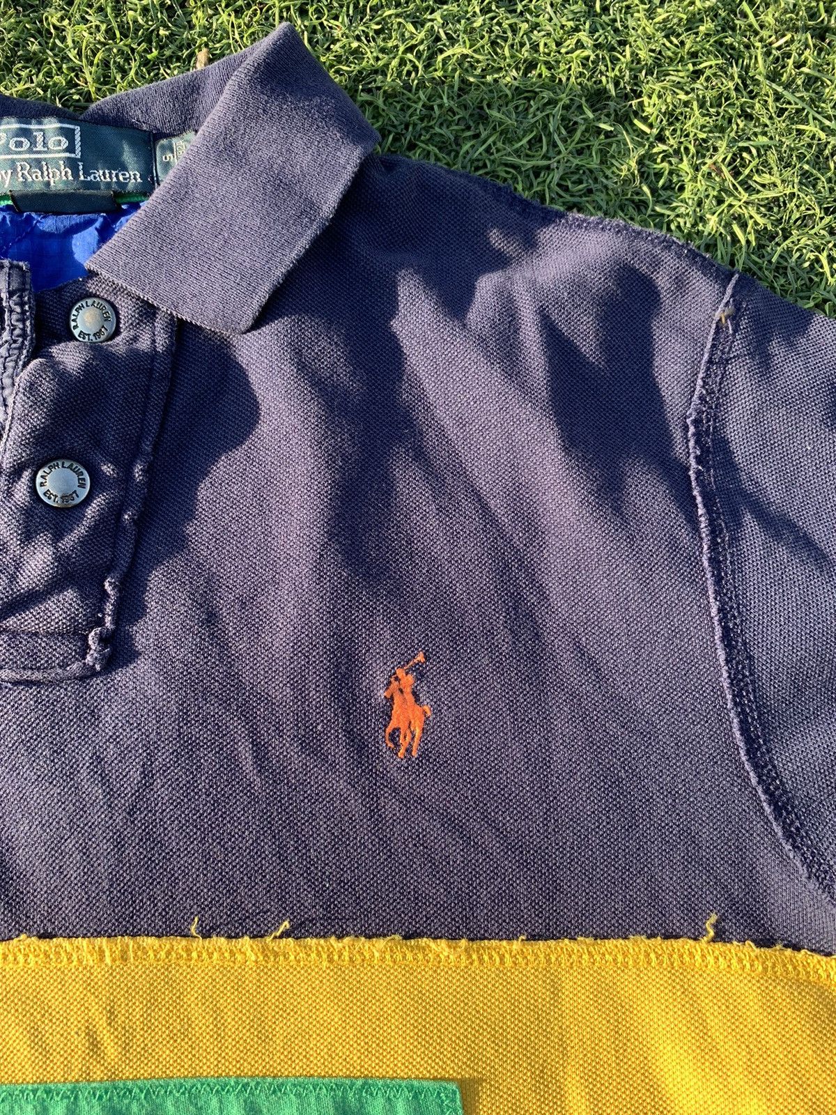 Polo Ralph Lauren × Vintage Vintage Polo Ralph Lauren Polos Rugby Chief Keef Y2K Size US S / EU 44-46 / 1 - 4 Thumbnail