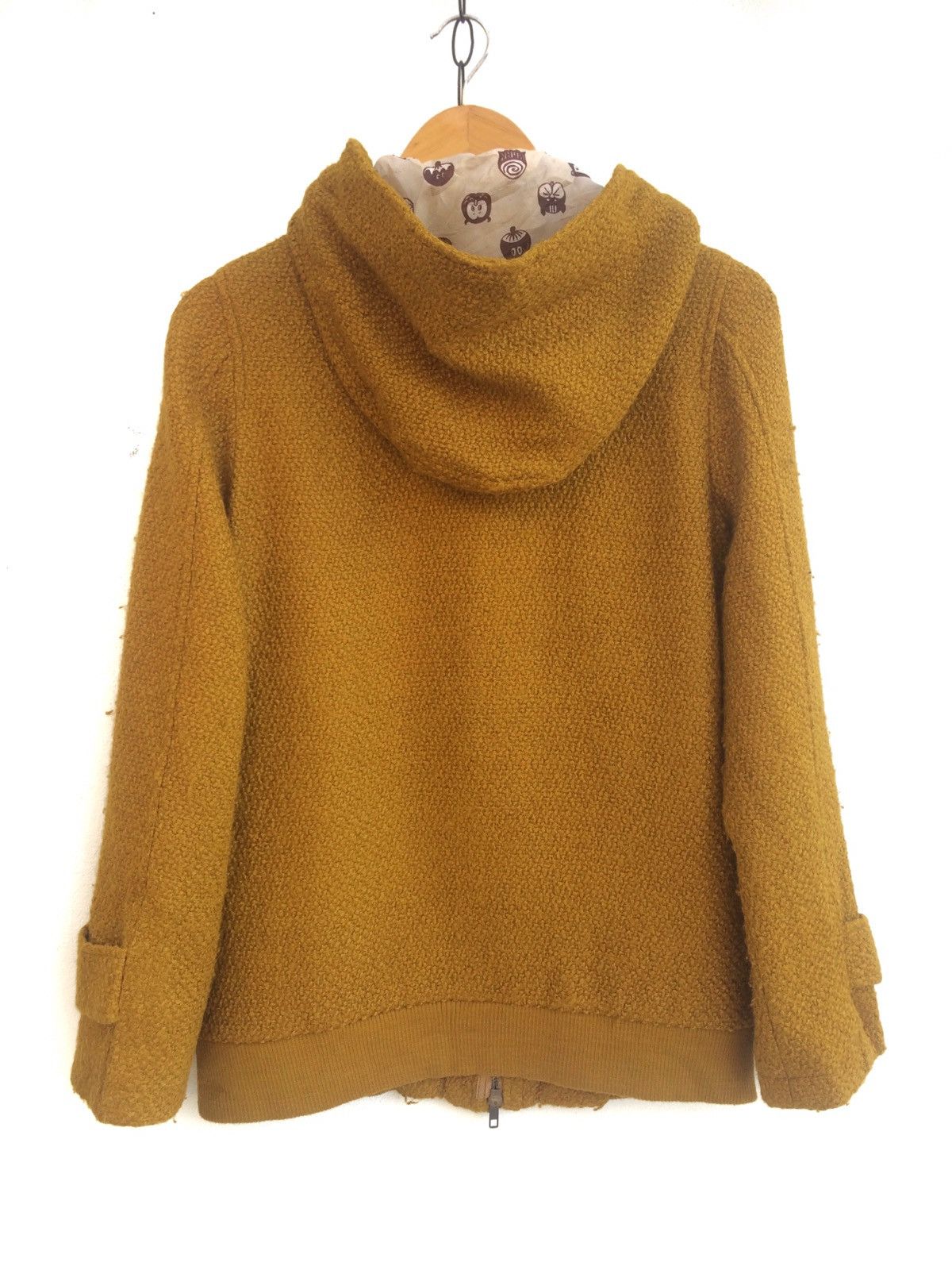 Issey Miyake [Private Collection] Ginger Wool Duffle Jacket Size US S / EU 44-46 / 1 - 6 Thumbnail