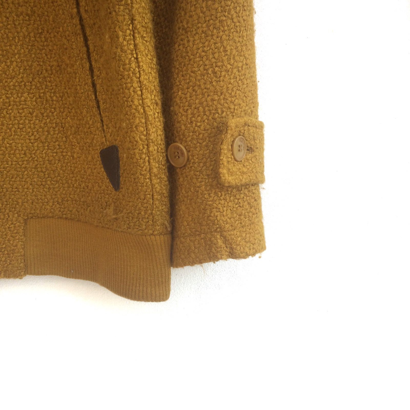 Issey Miyake [Private Collection] Ginger Wool Duffle Jacket Size US S / EU 44-46 / 1 - 4 Thumbnail
