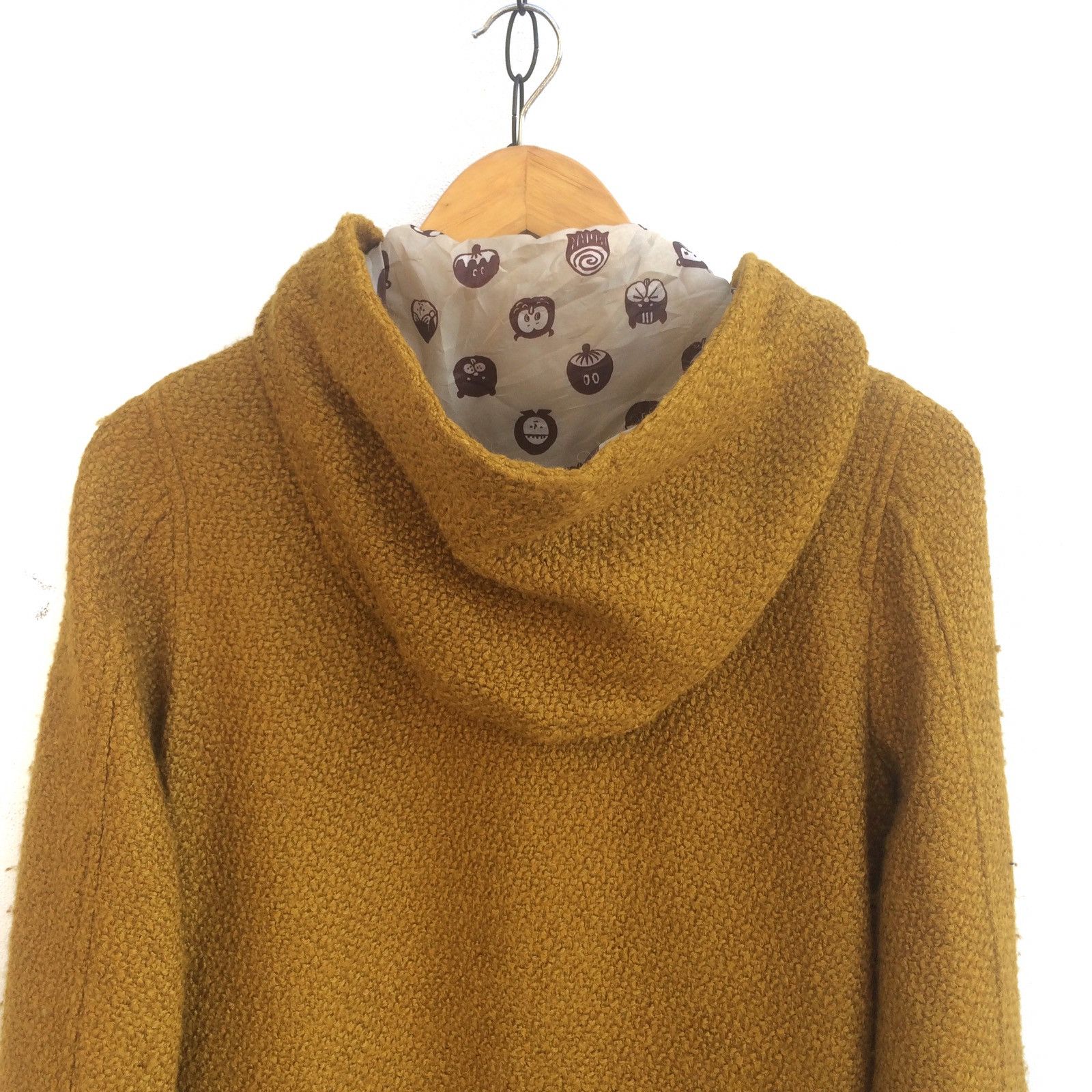 Issey Miyake [Private Collection] Ginger Wool Duffle Jacket Size US S / EU 44-46 / 1 - 7 Thumbnail