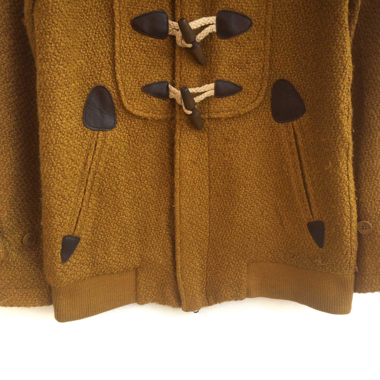 Issey Miyake [Private Collection] Ginger Wool Duffle Jacket Size US S / EU 44-46 / 1 - 3 Thumbnail