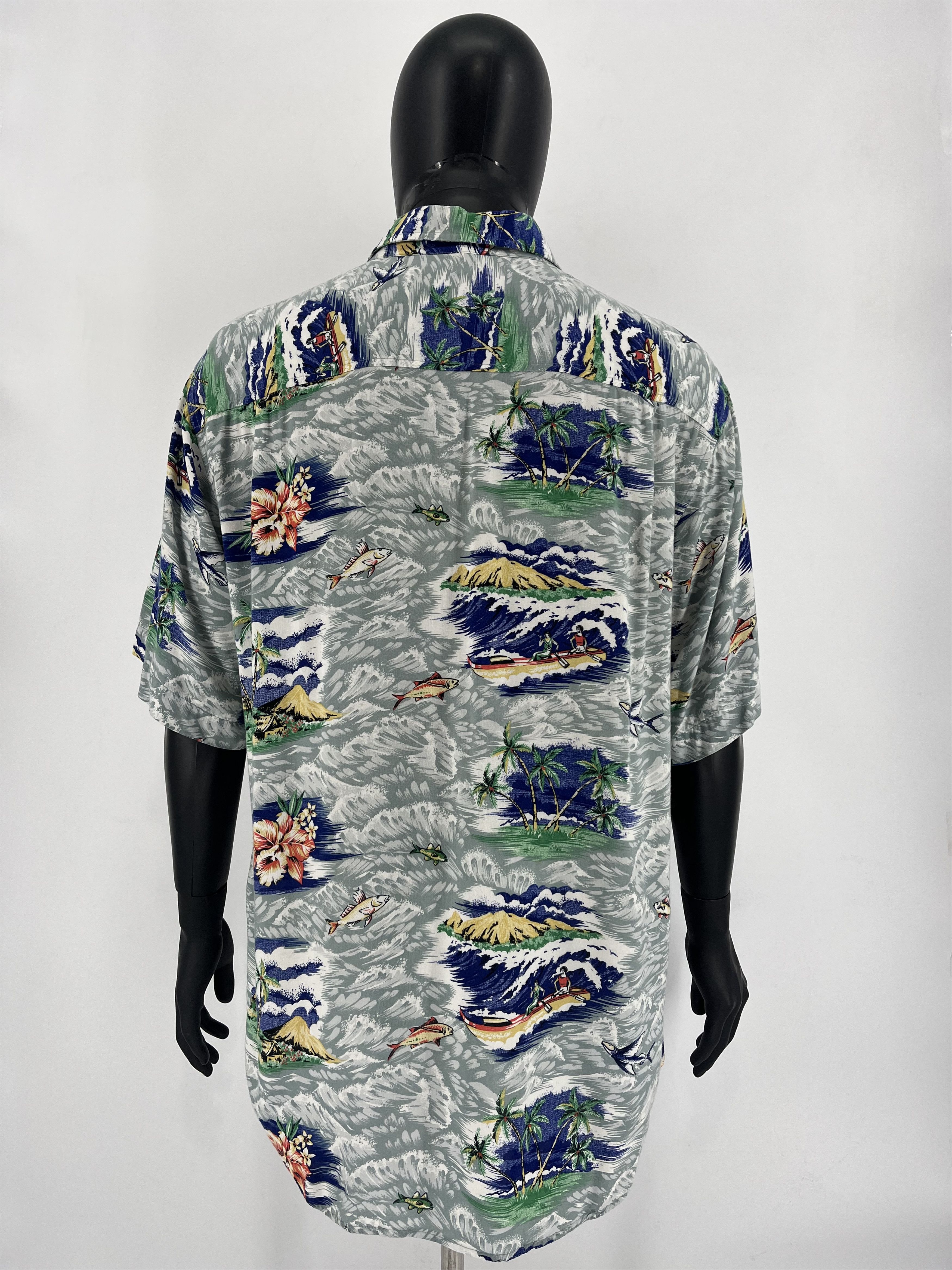 Vintage Vintage Art Streetwear Hawaiian Travis Scott style Size US XL / EU 56 / 4 - 5 Thumbnail