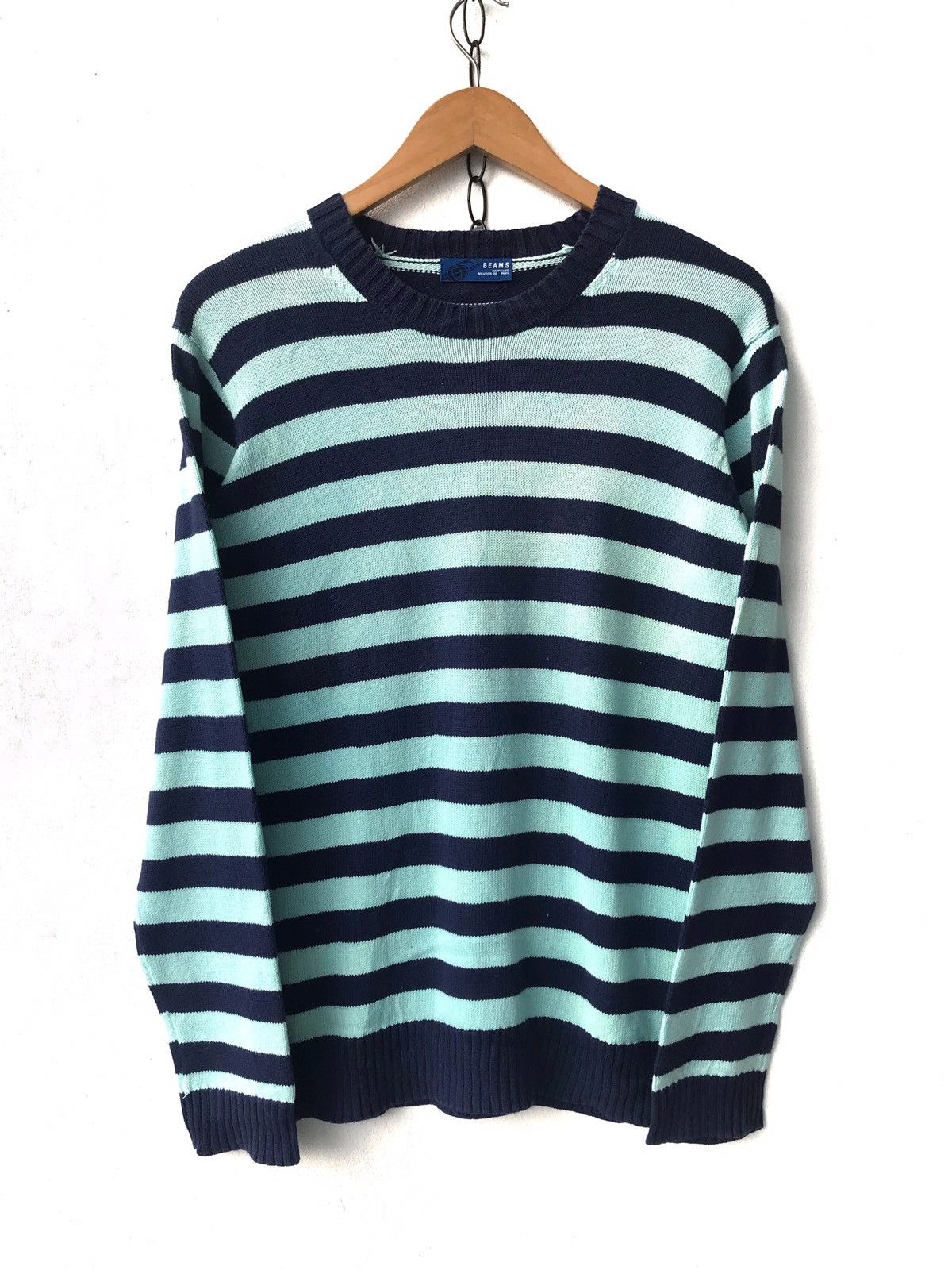 Beams Plus Beams Sailor Stripes LS Knitwear Size US M / EU 48-50 / 2 - 1 Thumbnail