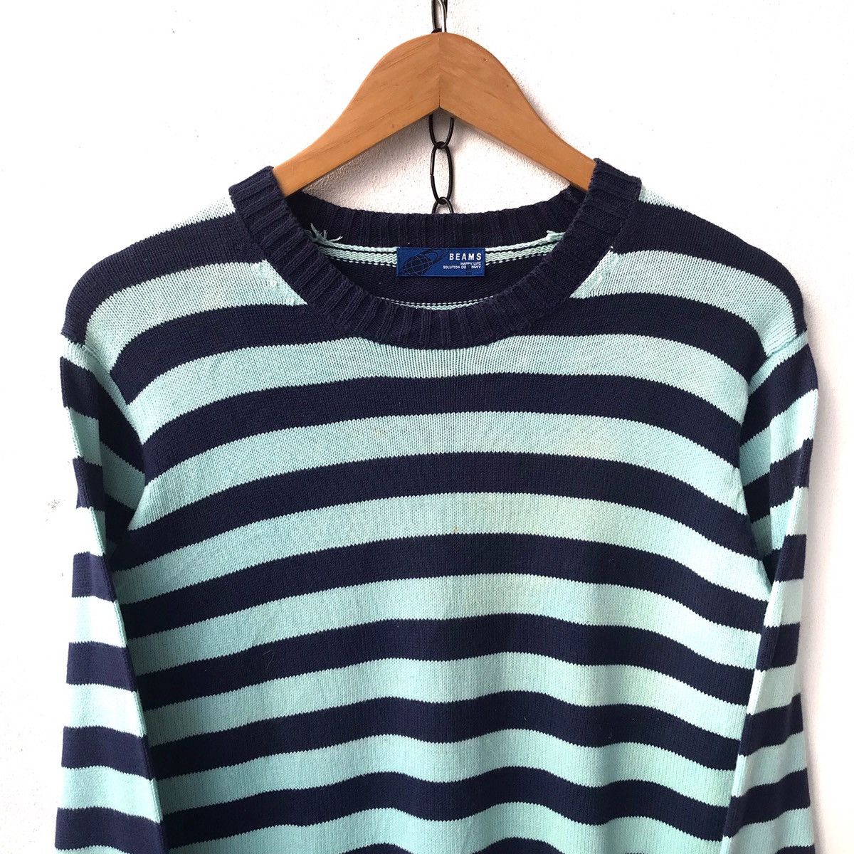 Beams Plus Beams Sailor Stripes LS Knitwear Size US M / EU 48-50 / 2 - 2 Thumbnail